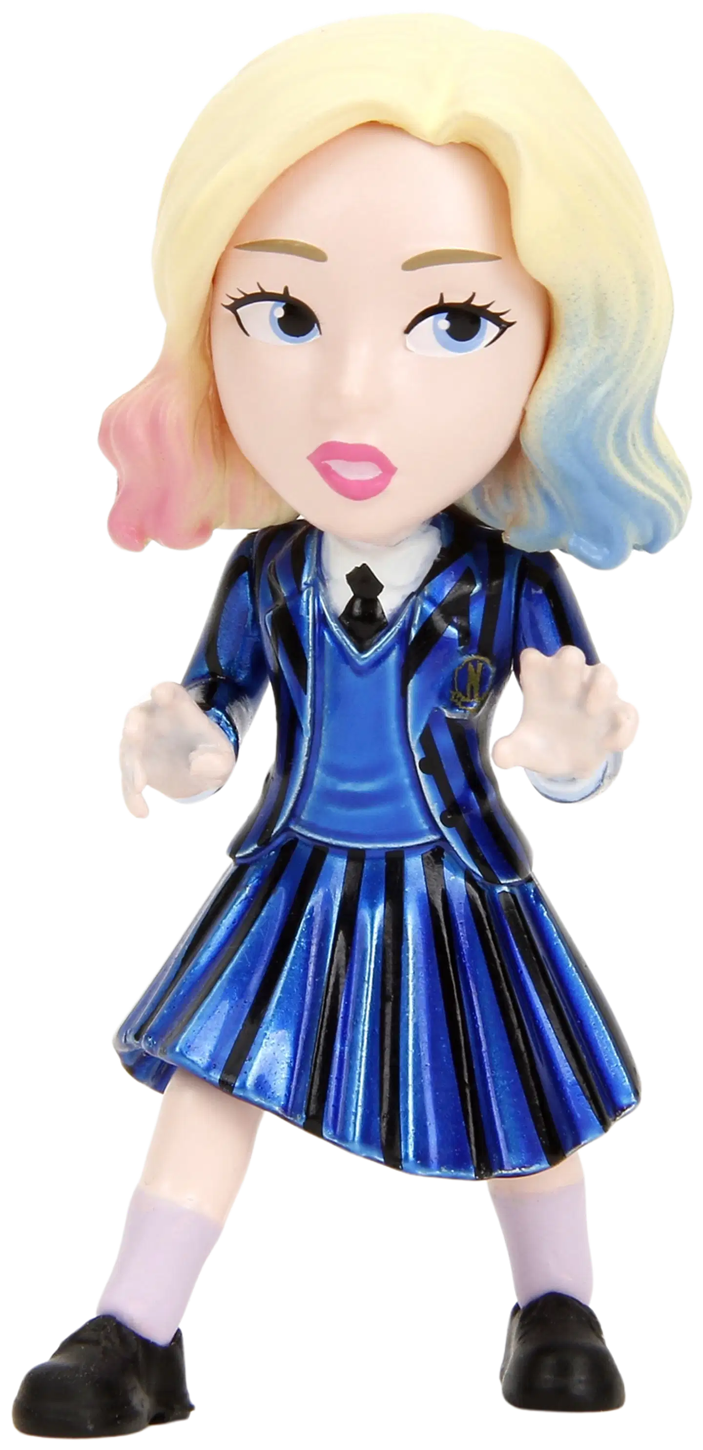 Jada Wednesday, 4 metallisen keräilyhahmon pakkaus, 6 cm; 2,5" - 5