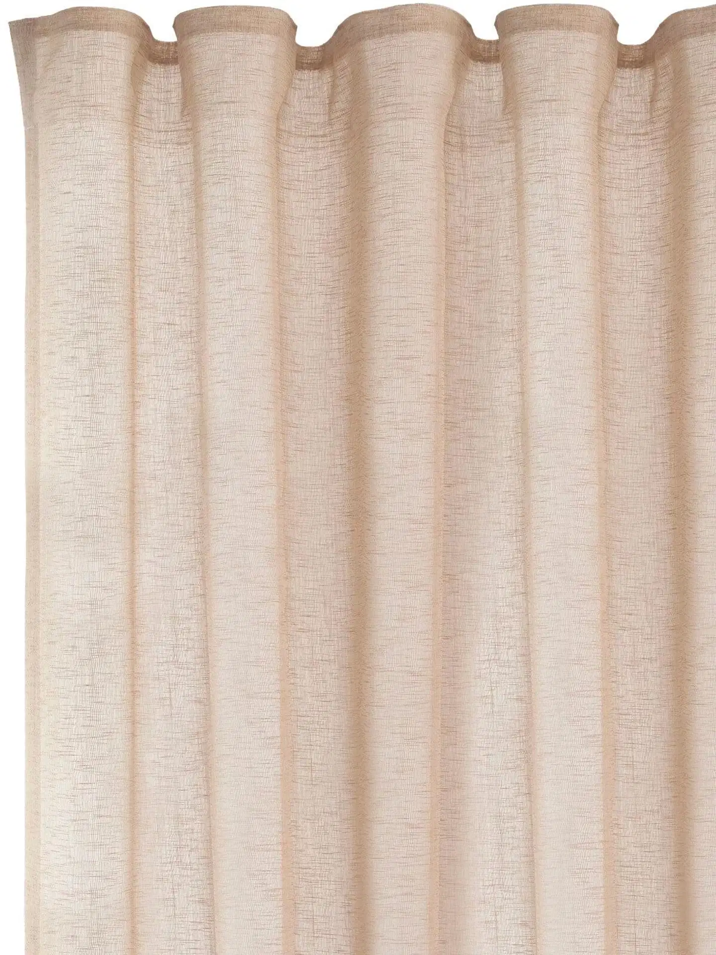 Hasta Skimra XL valoa suodattava läpikuultava verho, beige - 1