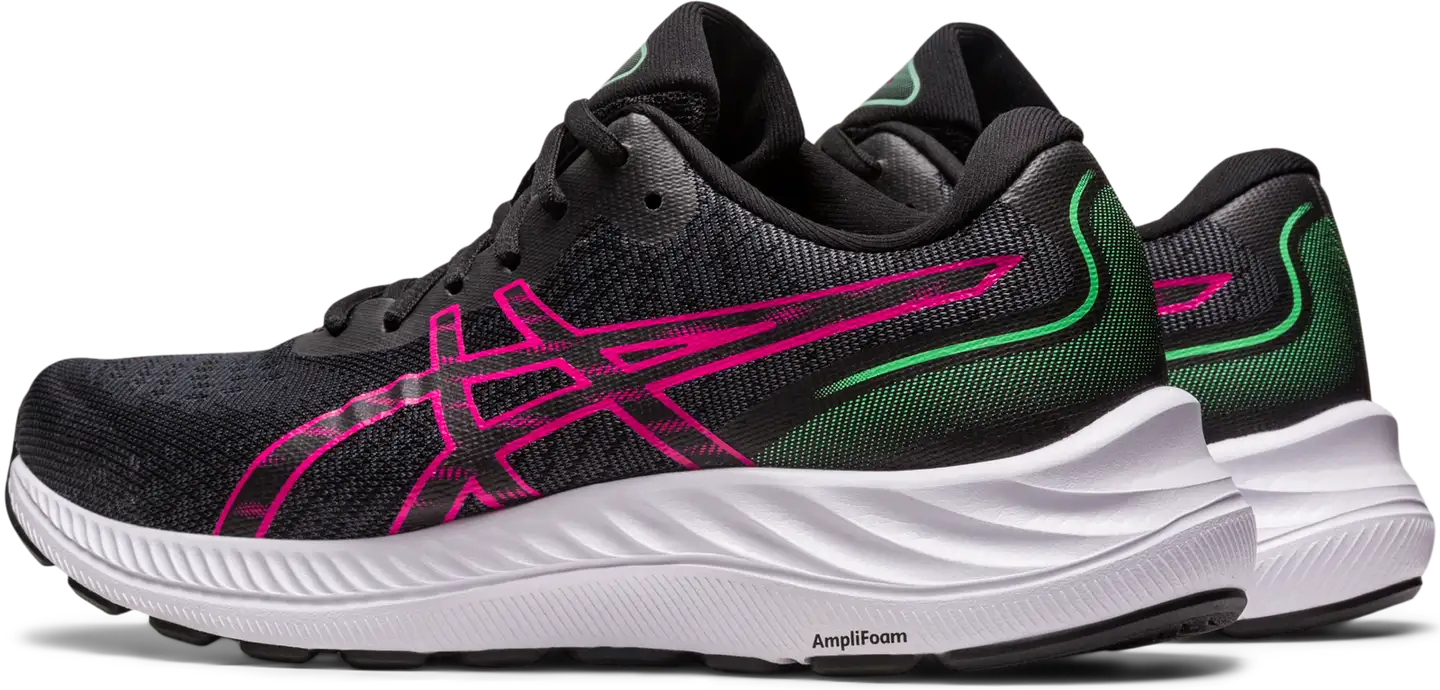 ASICS N juoksujalkine Gel-Excite 9 - BLACK/PINK RAVE - 4