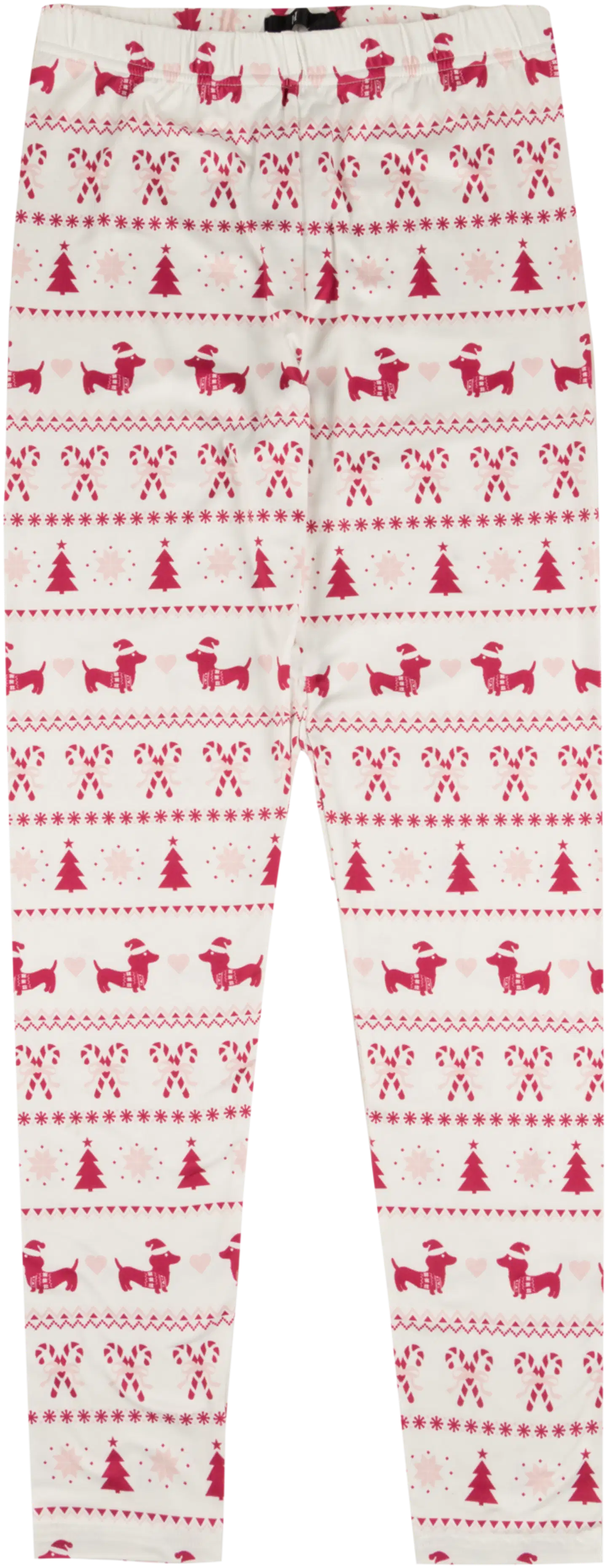 House naisten kuviolliset joululeggingsit 222HX42265 - White - 2