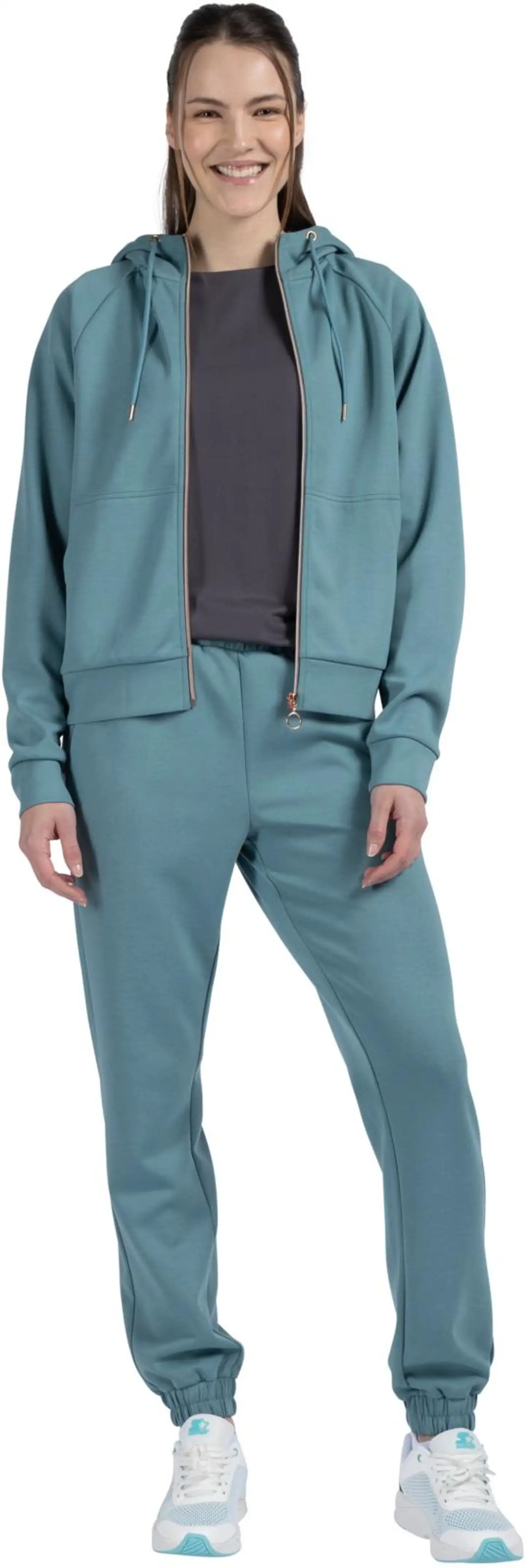 Danskin naisten t-paita modaalia PF-2502013 - Antracite 19-3908TCX - 5