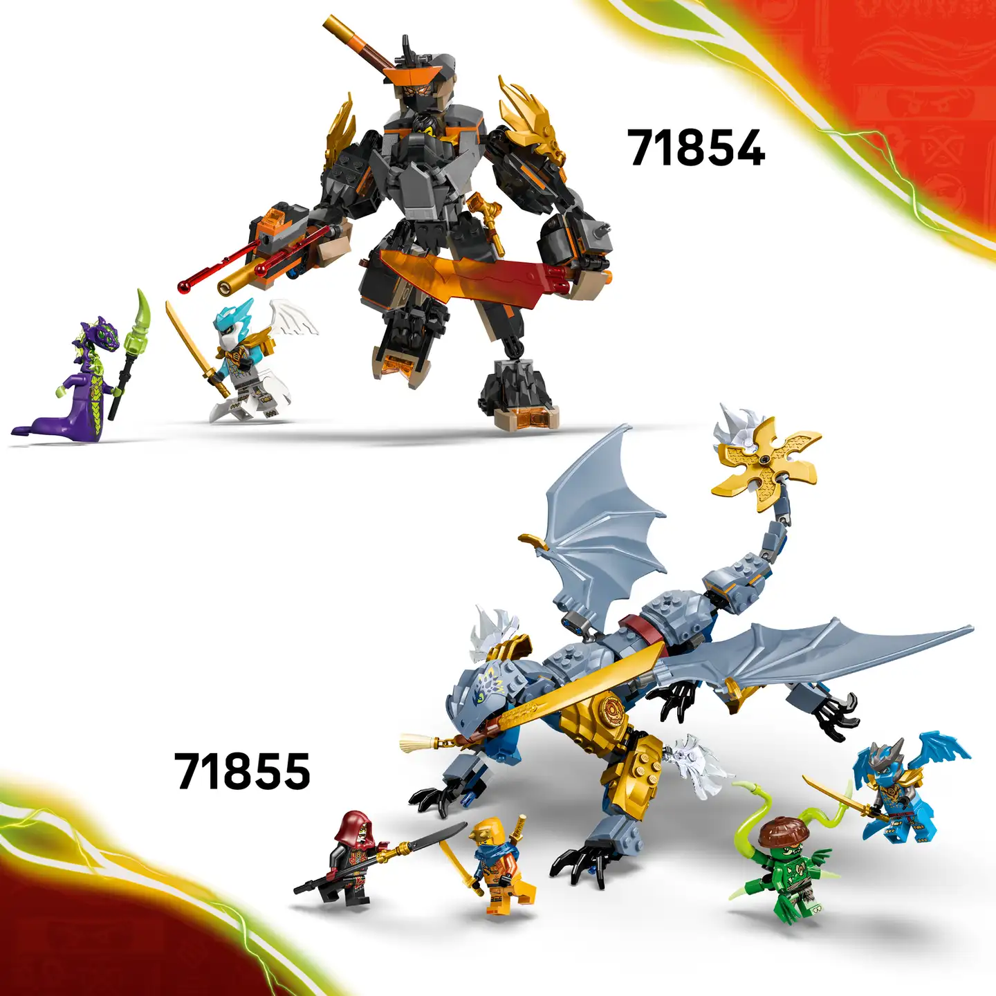 LEGO® Ninjago 71854 Colen tehtävärobotti ja Lohikäärme-Zane - 6