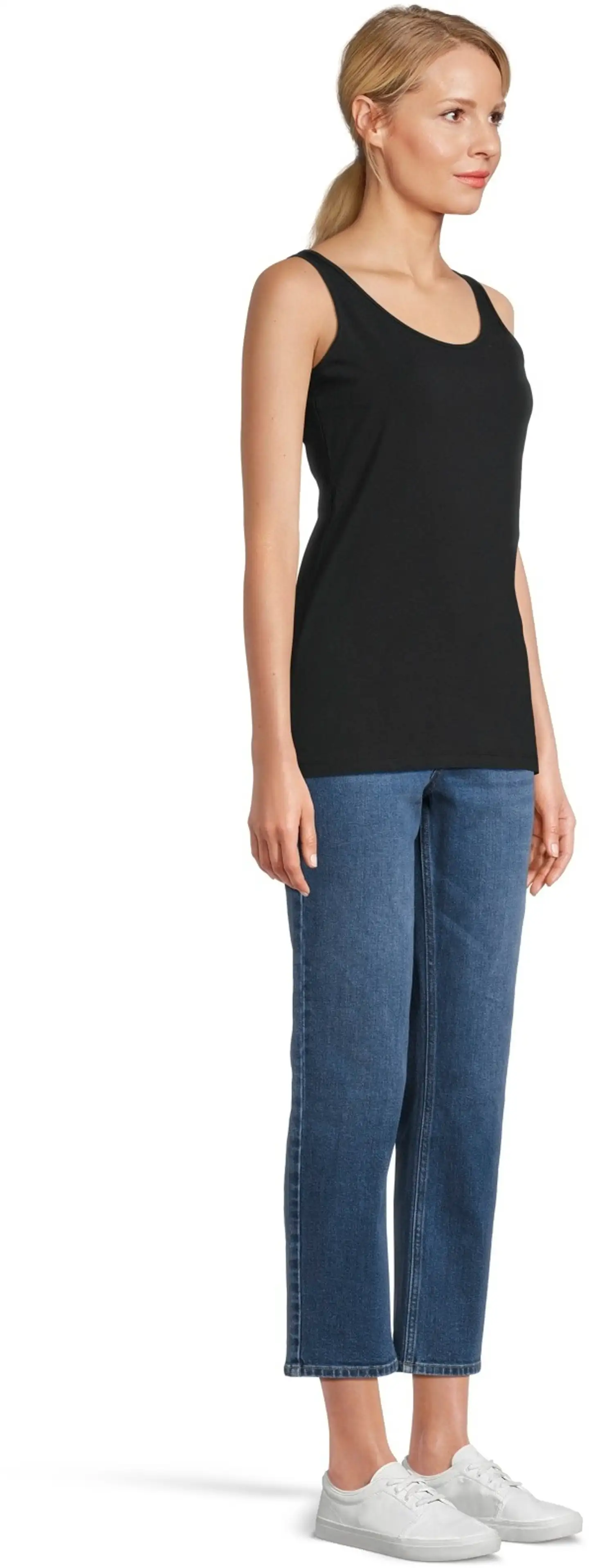 House naisten toppi Julia 2-pack - BLACK - 4