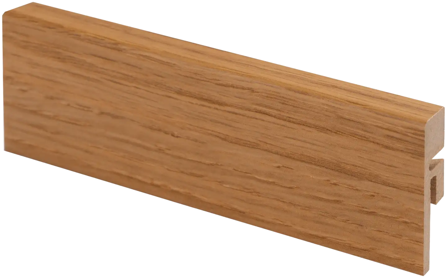 Jalkalista PKT Päättymätön MDF R2 12x42x1050 Mel Alaskan Tammi, 10kpl/pkt