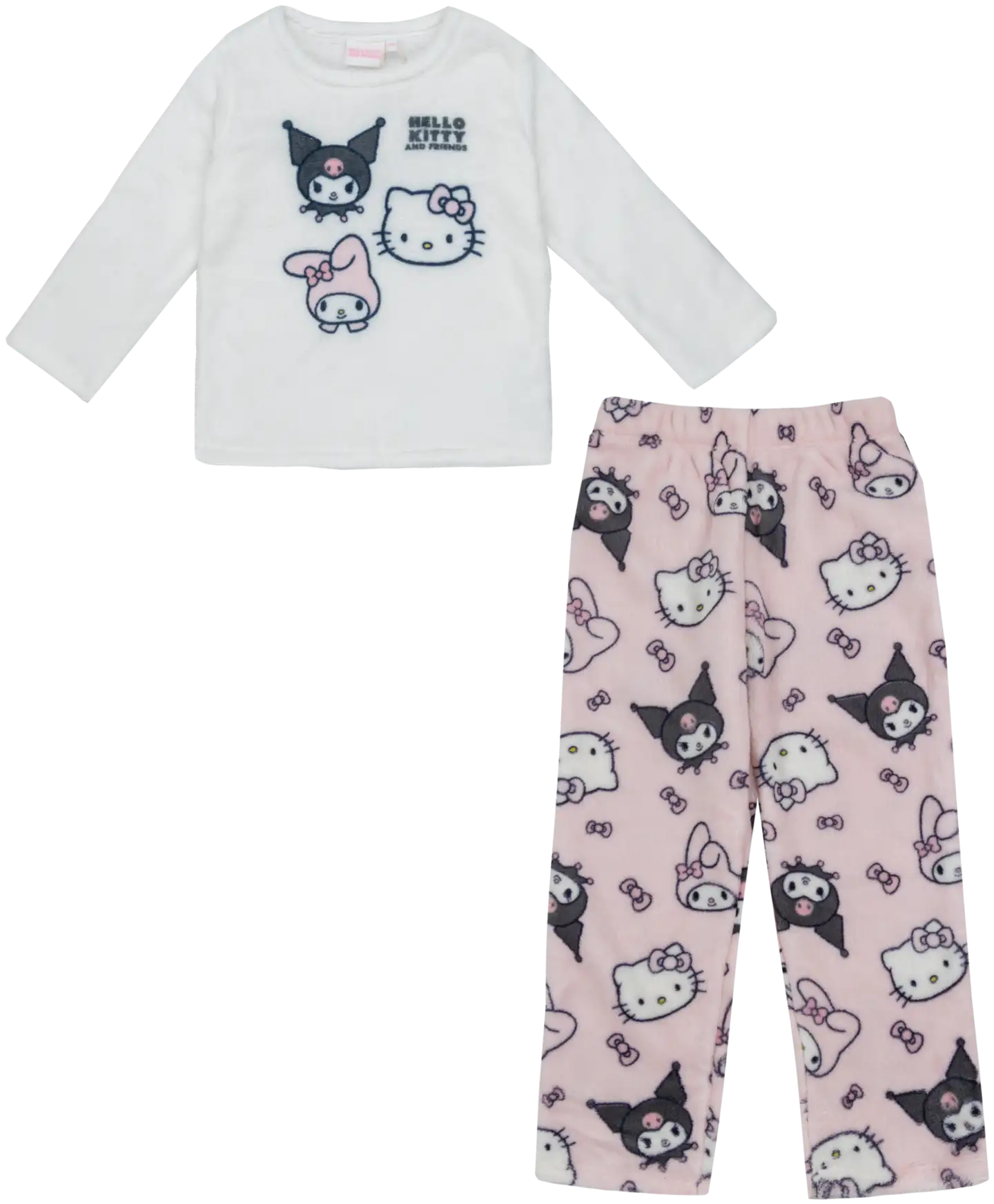 Hello Kitty lasten fleecesetti I985530 - Off white - 1