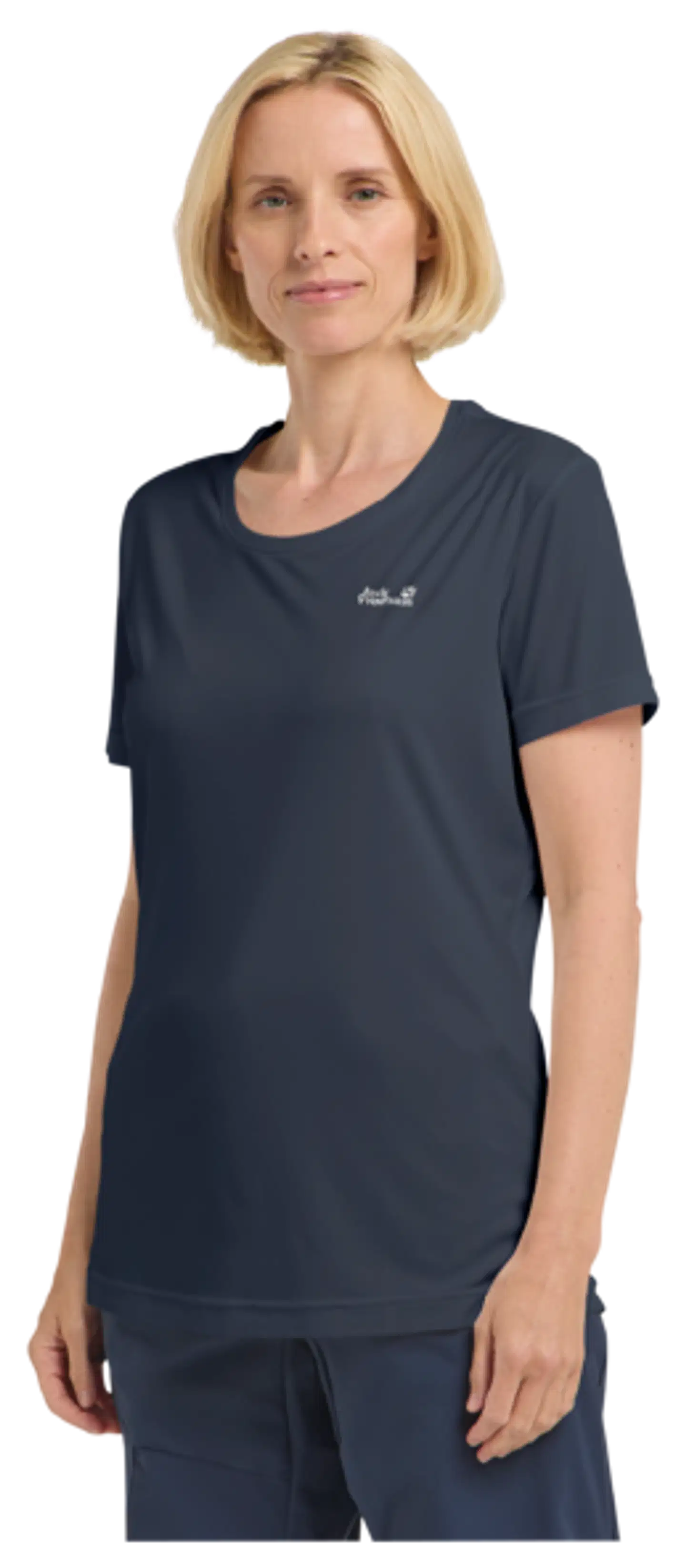 Jack Wolfskin naisten t-paita Tech - Midnight Sky - 4