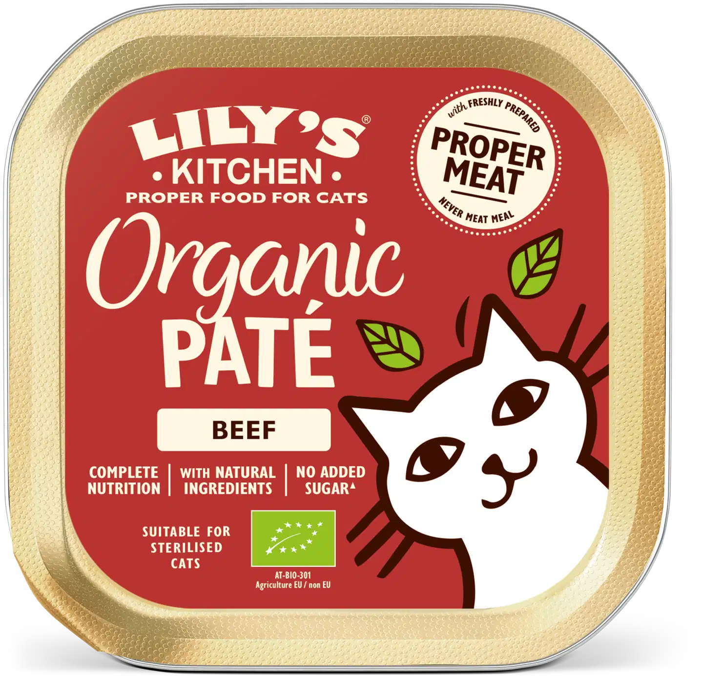 Lily's Kitchen 85g Luomunautapatee