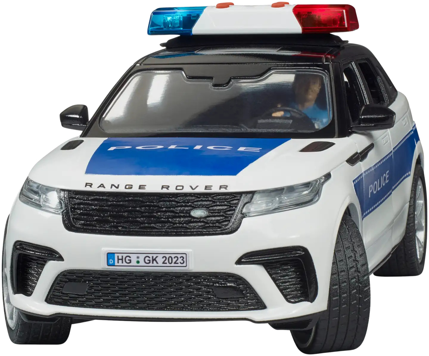 Bruder Range Rover Velar poliisimaasturi ja poliisi - 7