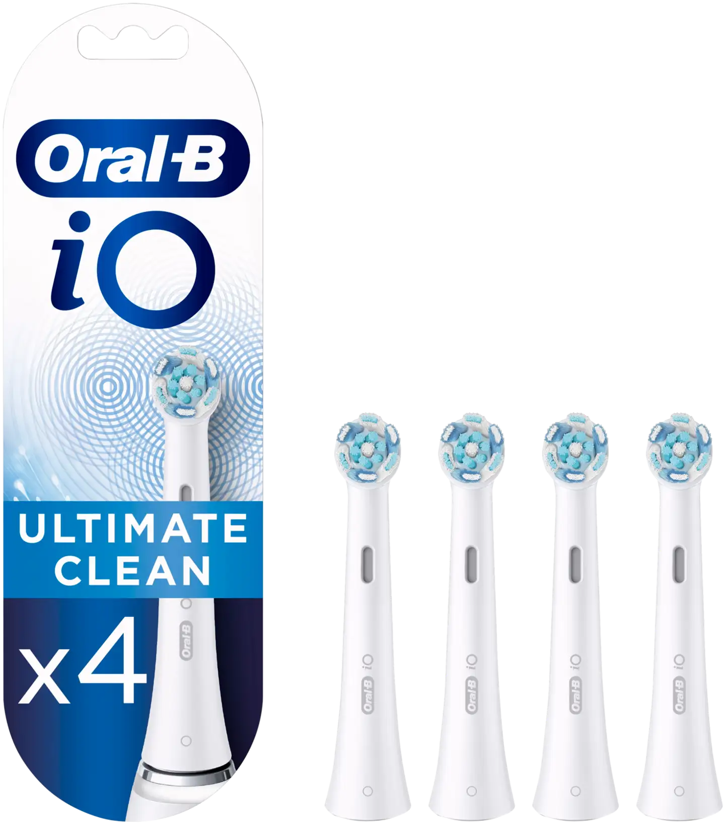 Oral-B Vaihtoharjat iO Ultimate Clean 4 kpl - 1