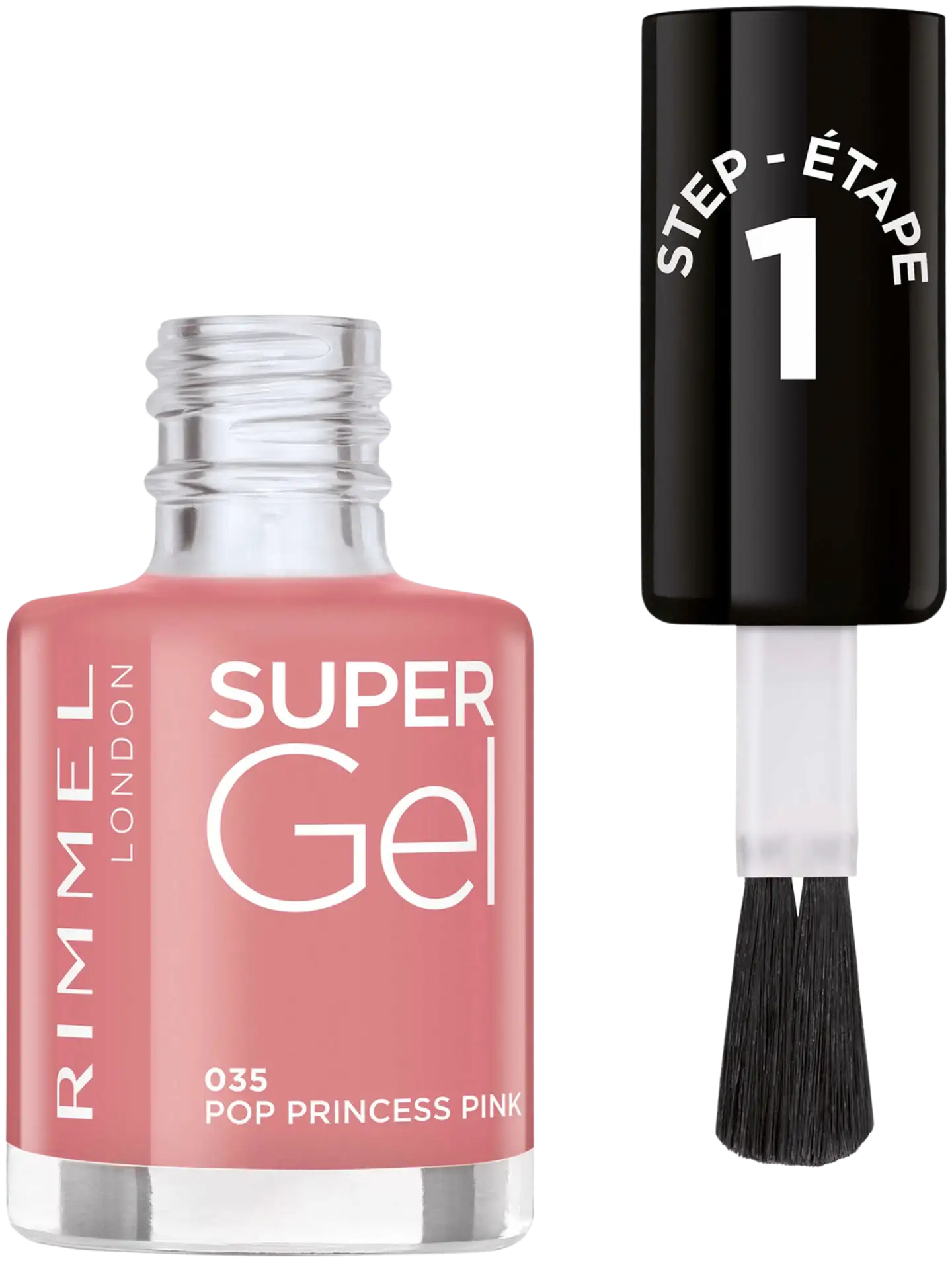 Rimmel Super Gel 035 Pop Princess Pink kynsilakka 12 ml - 2