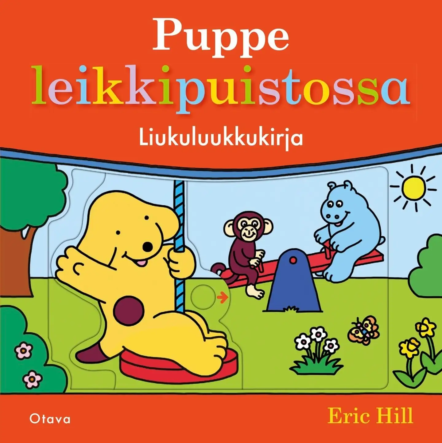 Hill, Puppe leikkipuistossa - Liukuluukkukirja