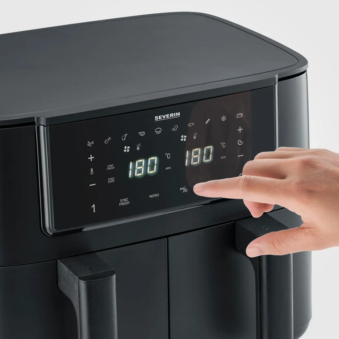 Severin airfryer FR2463 FryLight "Dual" - 9