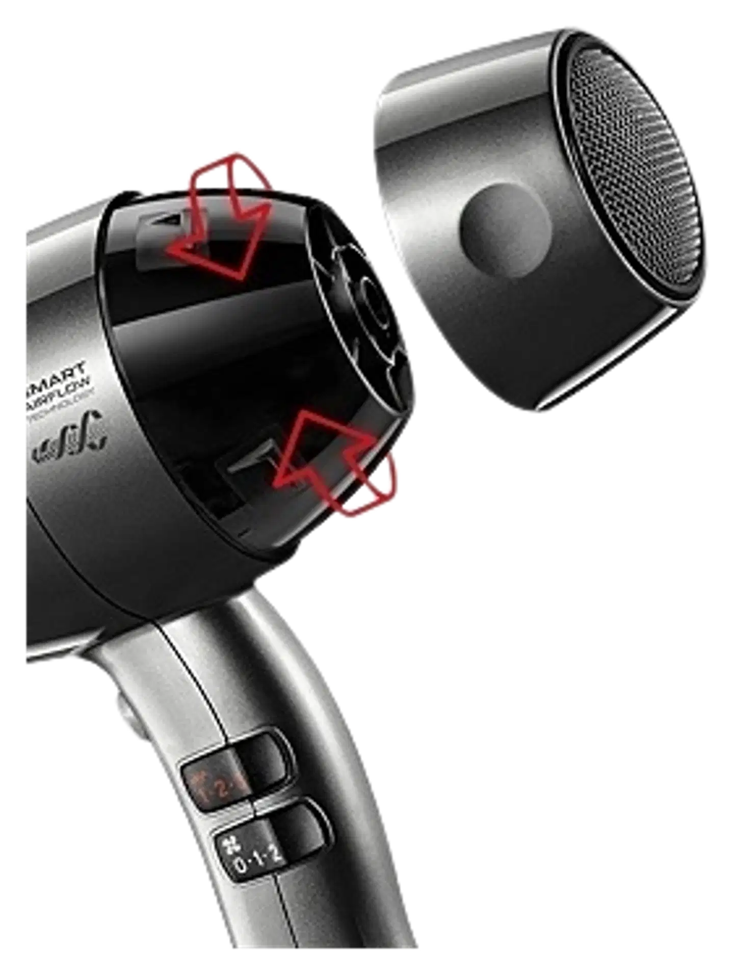 Valera hiustenkuivaaja vanity comfort musta - 2