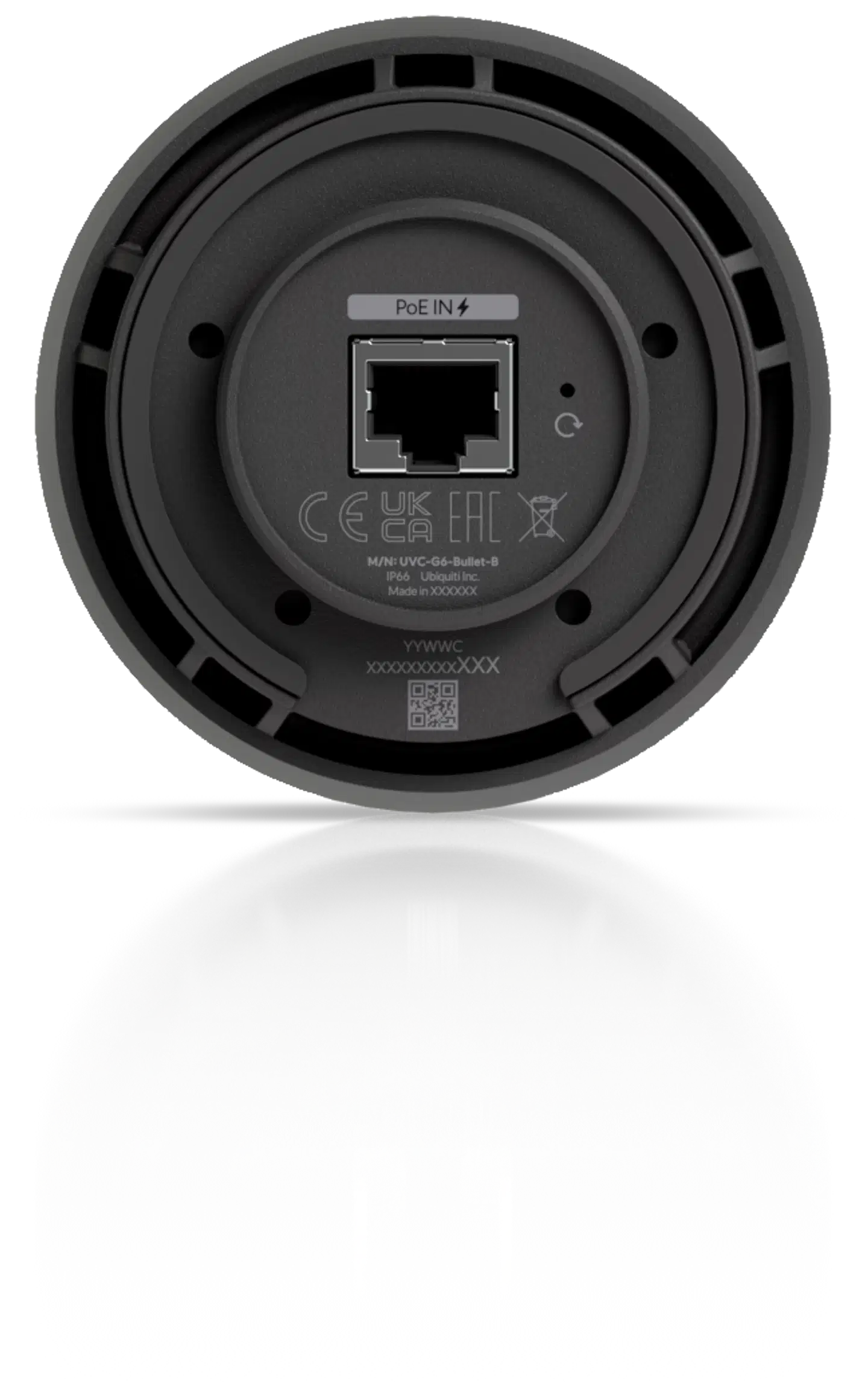 Ubiquiti sääsuojattu 4K PoE -ulkovalvontakamera laajakulmalla ja IR-yönäöllä UVC-G6-Bullet-B musta - 6