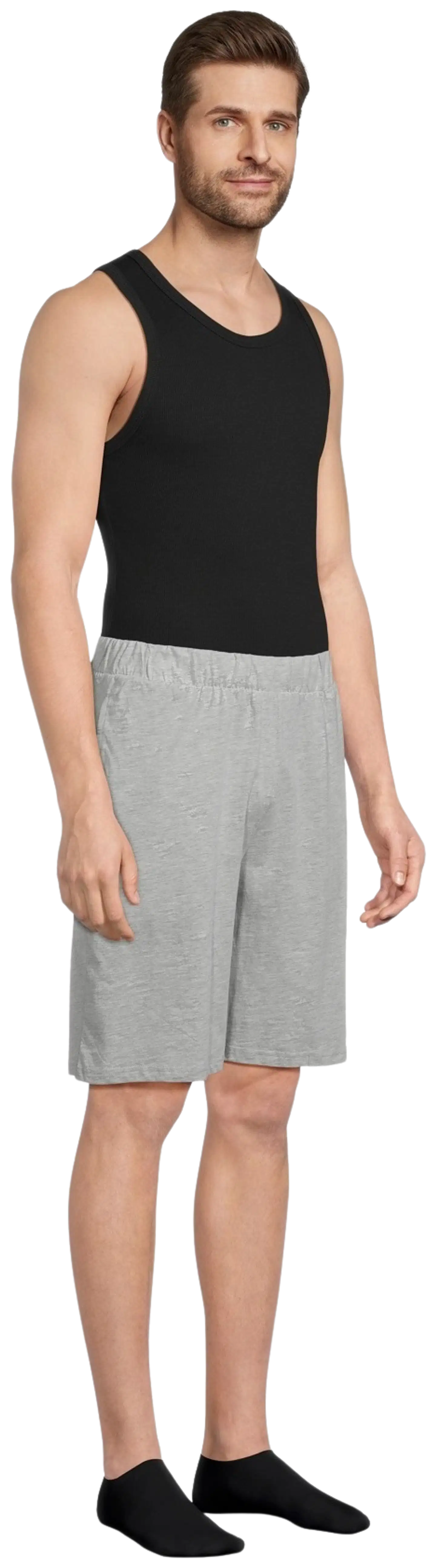 House miesten pyjamashortsit 191H382211 - Vaaleanharmaa - 4