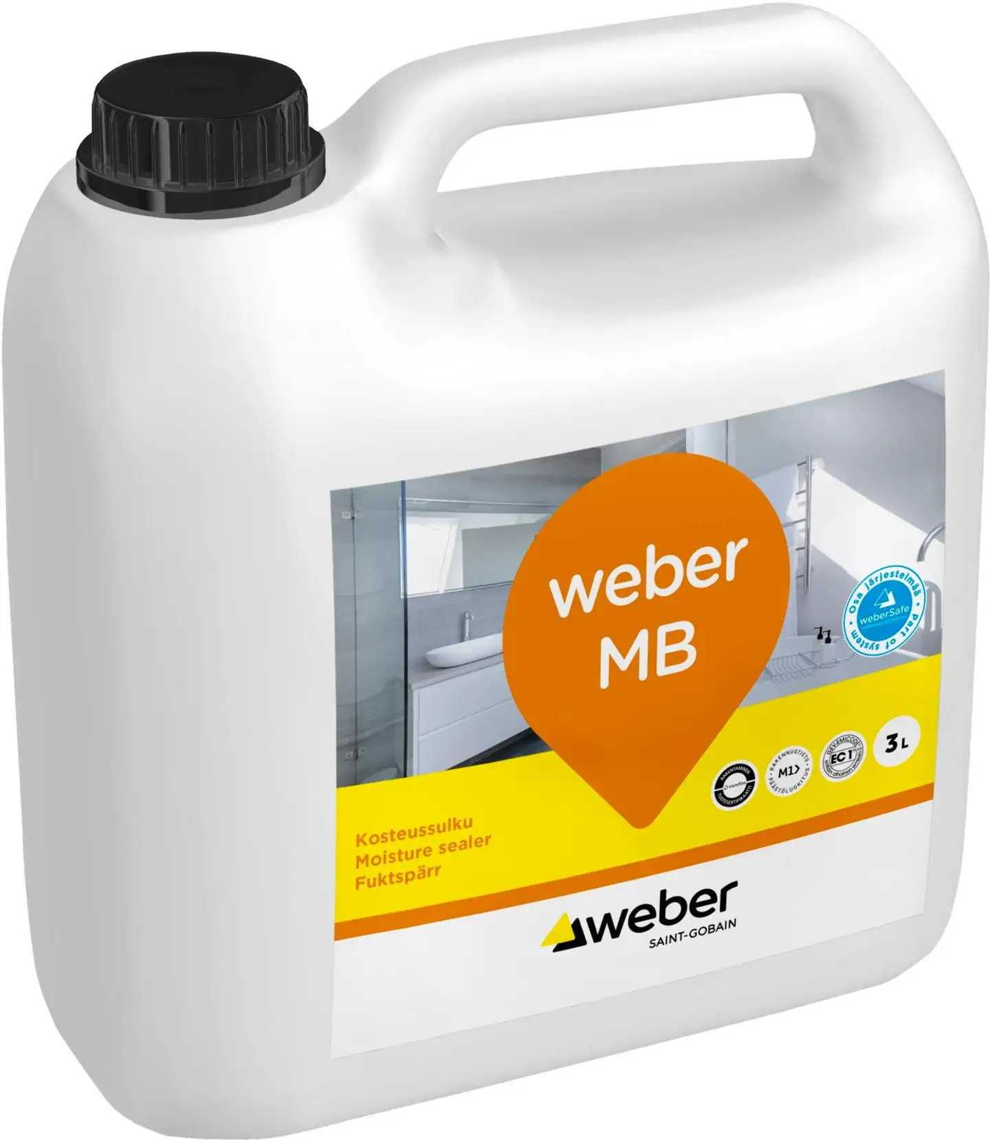 weber MB Kosteussulku 3 l - 1