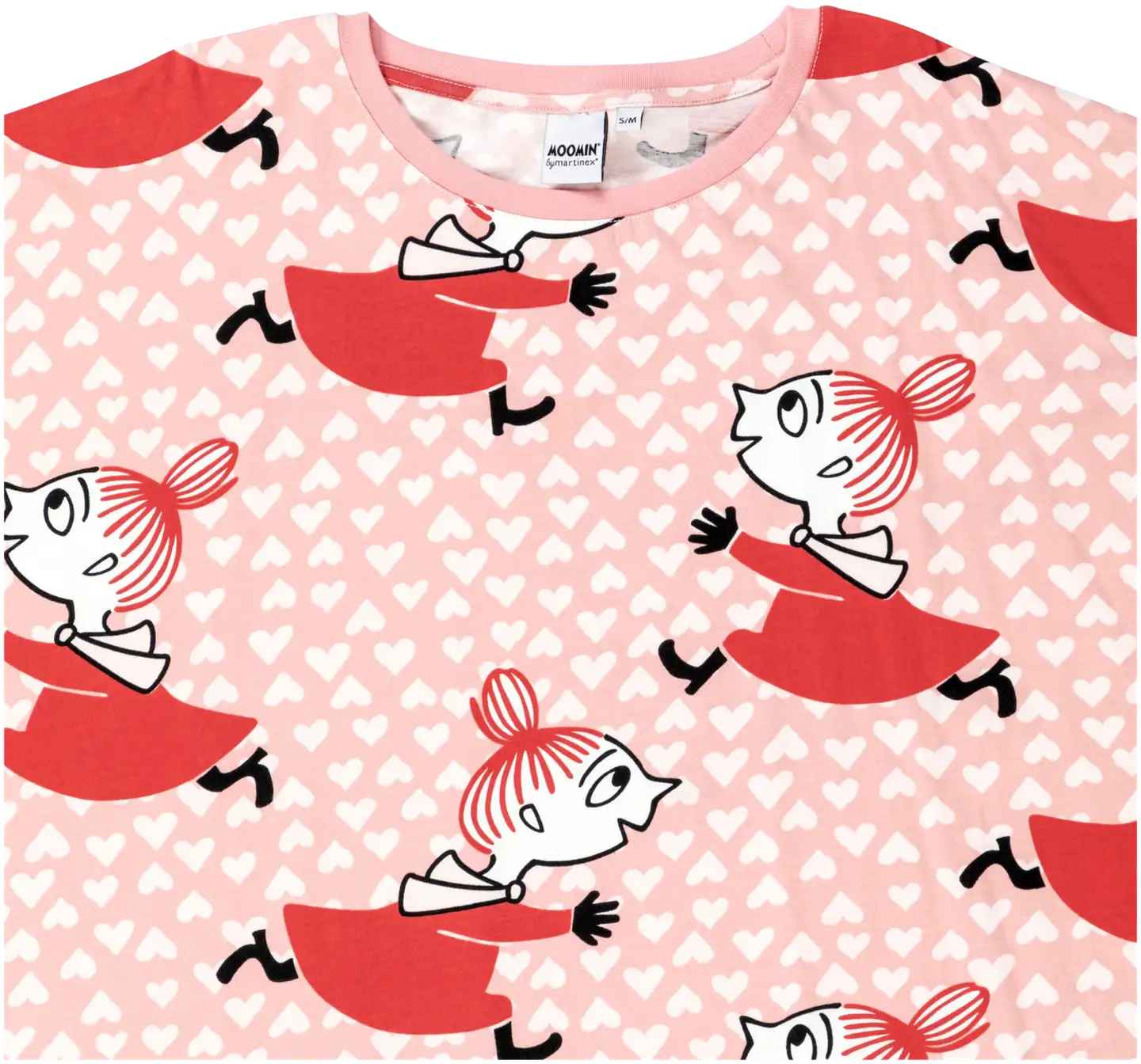 Moomin by Martinex naisten jättipaituli Nanna Hilpeä Myy - Roosa - 2