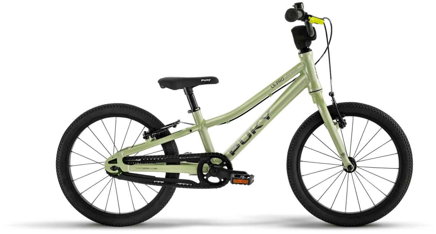 Puky LS-PRO 18” polkupyörä 1-vaihde runko 18 cm vihreä - 1