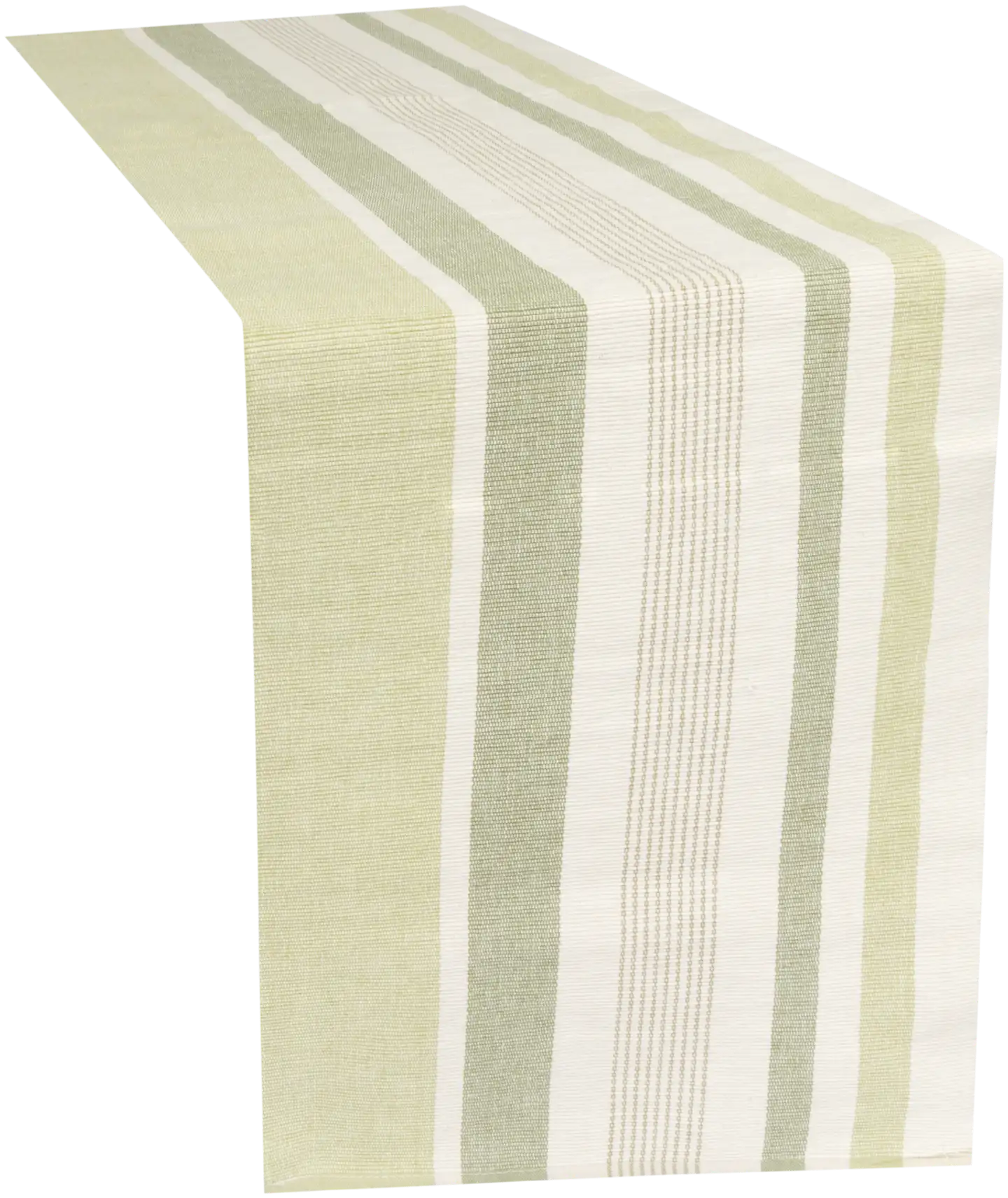 House kaitaliina Raidat 33x160 cm vihreä-valkoinen - 1
