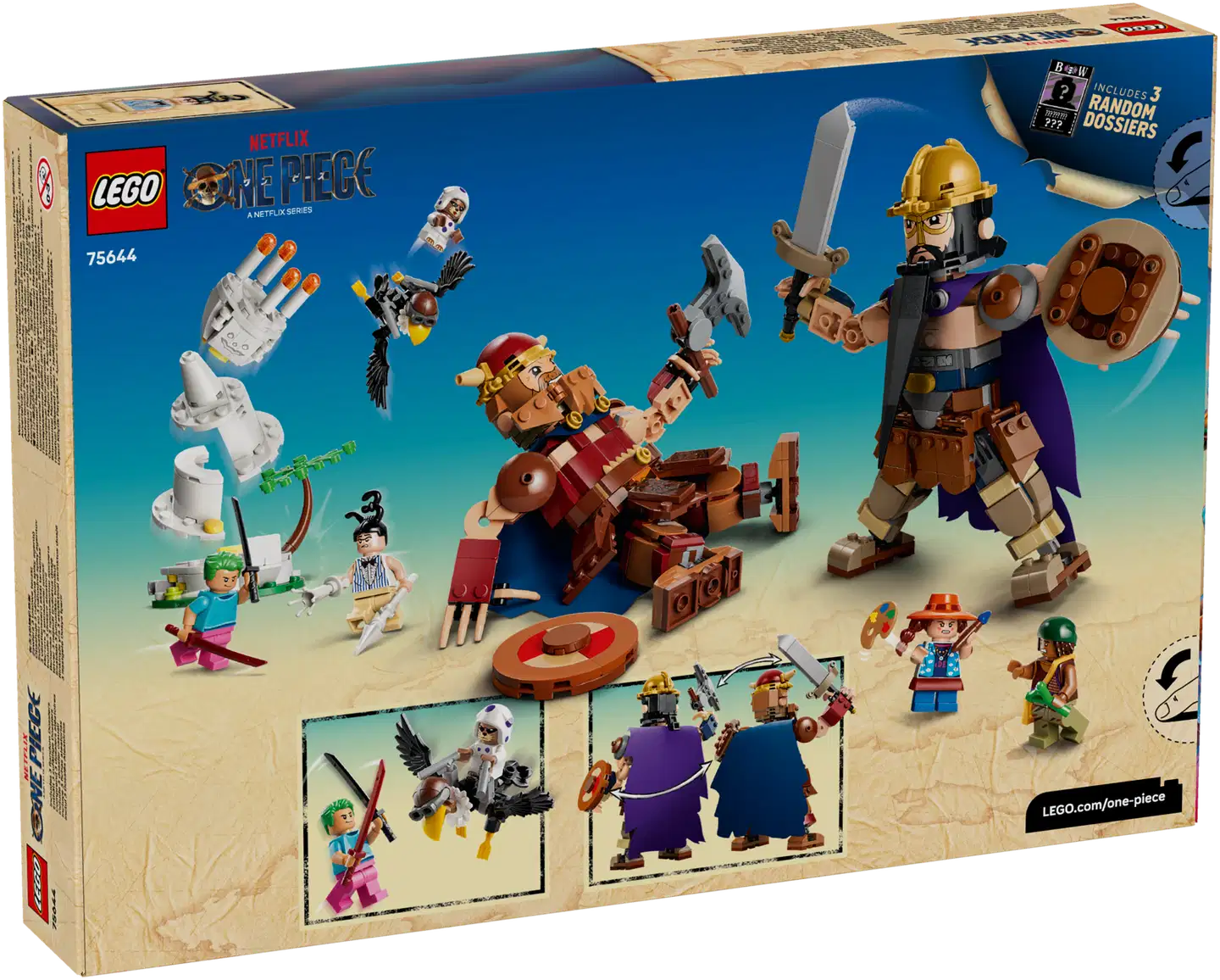 LEGO® ONE PIECE 75644 Dorry vastaan Brogy – Little Gardenin jättiläiset - 2