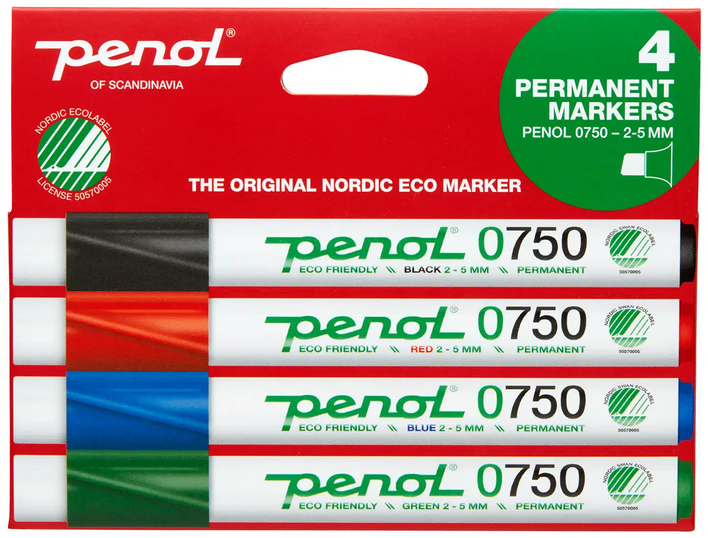Penol permanenttitussit 0750 2-5 mm 4 kpl - 1