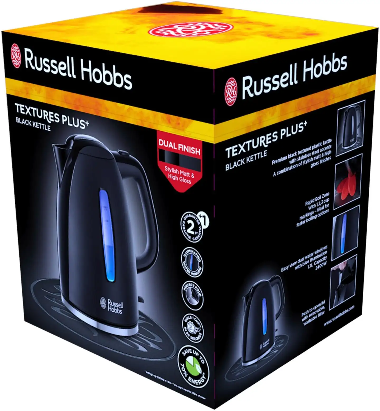 Russell Hobbs Textures Plus vedenkeitin - 2