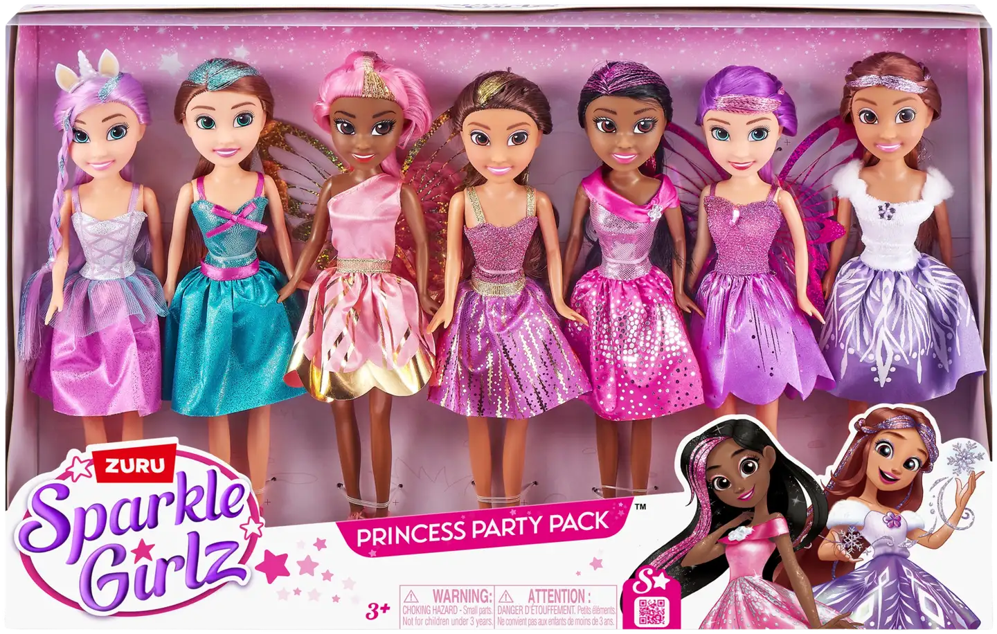 Sparkle Girlz nuket 10.5 tuumaa 7-pack - 1