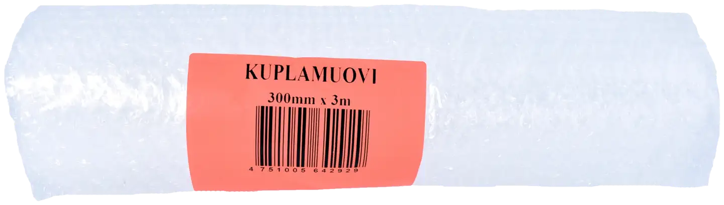 Kuplamuovirulla 30cmx3m