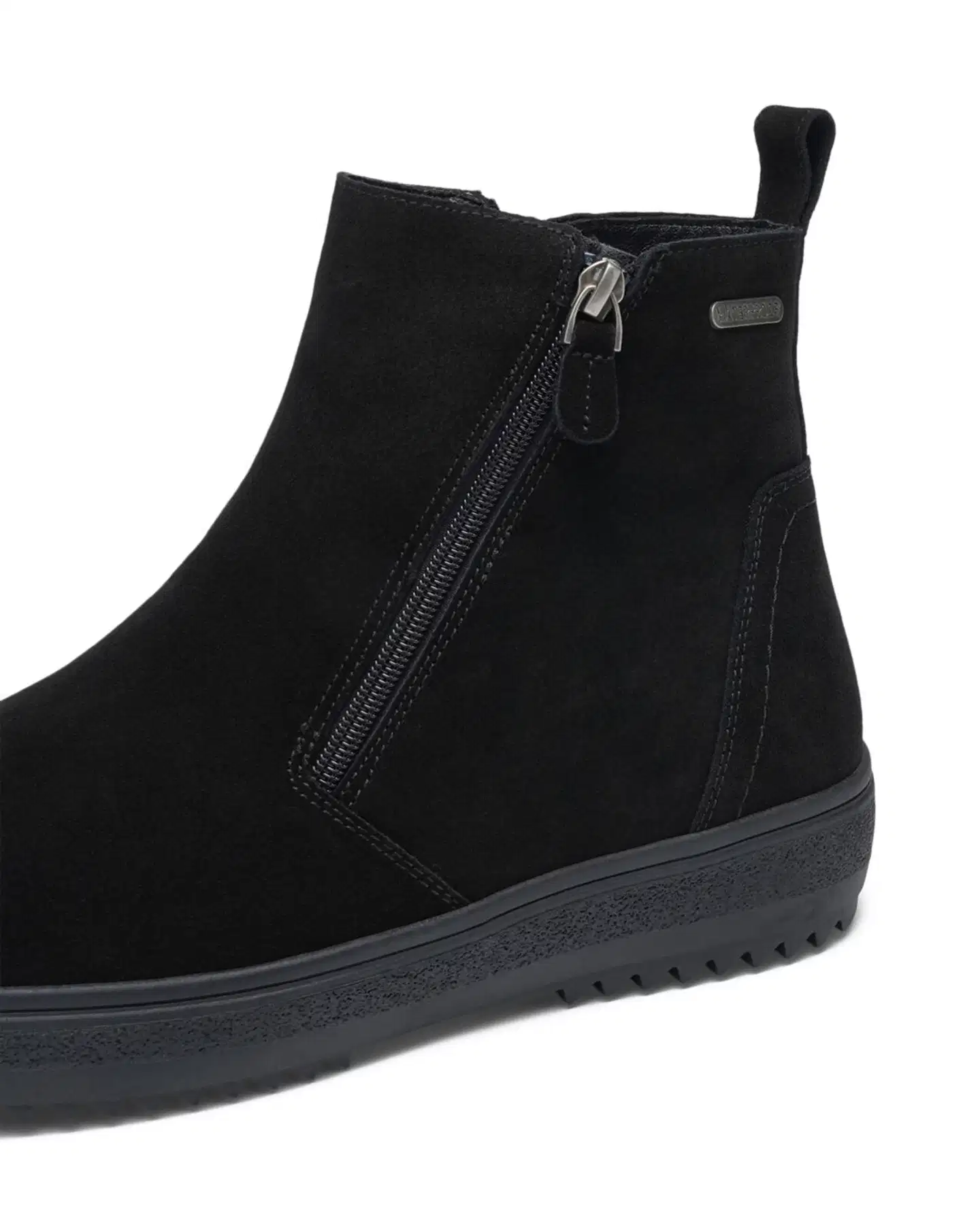 Pace miesten talvinilkkurit Peak WP D-Zip Suede - Black - 4