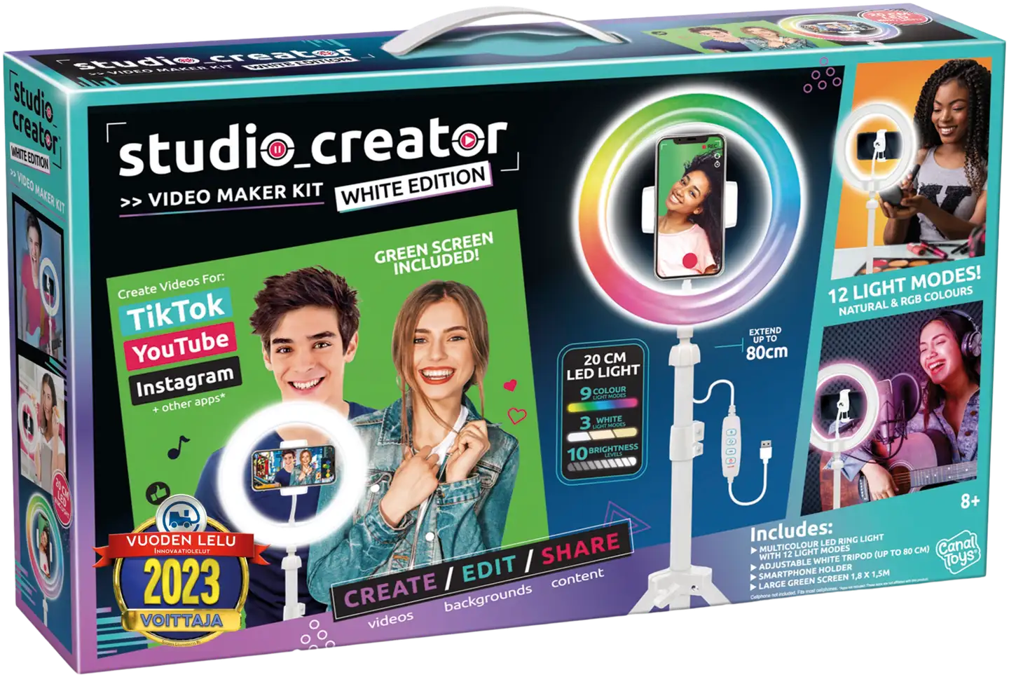 Studio Creator Video Maker Kit kotistudiosetti - 1