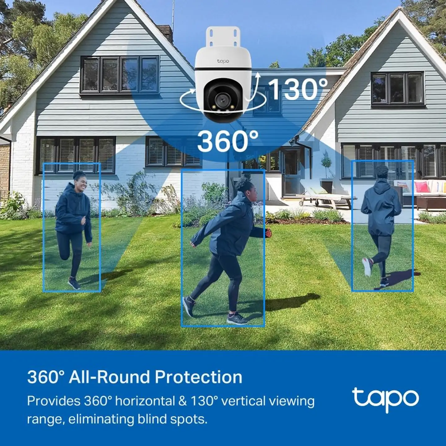 TP-Link Tapo C500 PAN/TILT -valvontakamera ulkokäyttöön - 9