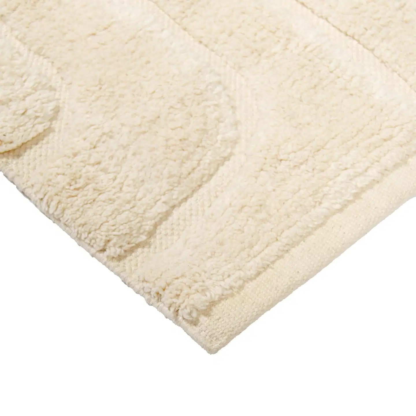 NOKOHOME puuvillamatto Fiia 60x90 cm luonnonvalkoinen - 2