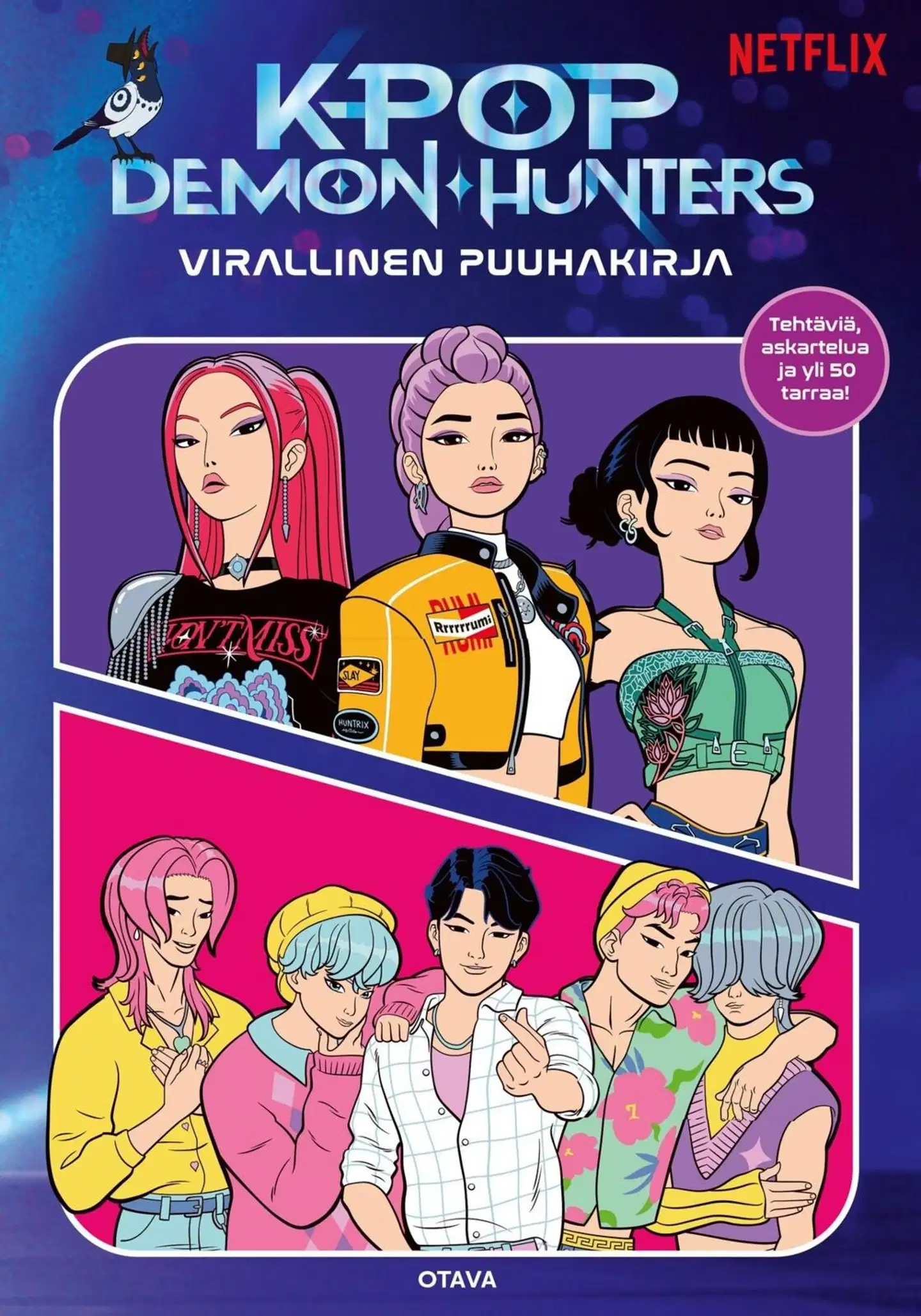 KPop Demon Hunters Virallinen puuhakirja