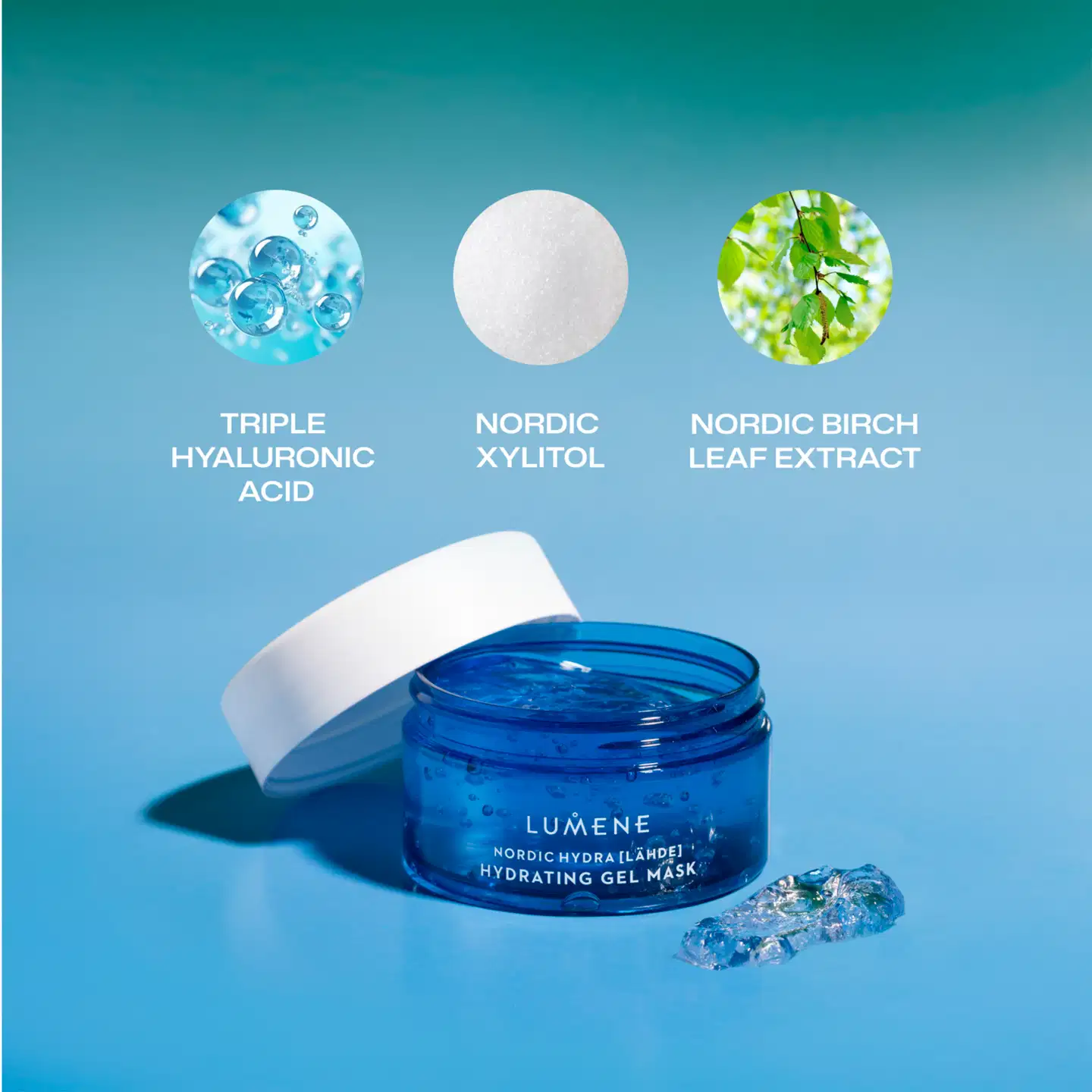 Lumene LÄHDE Tehokosteuttava geelinaamio 100 ml - 3