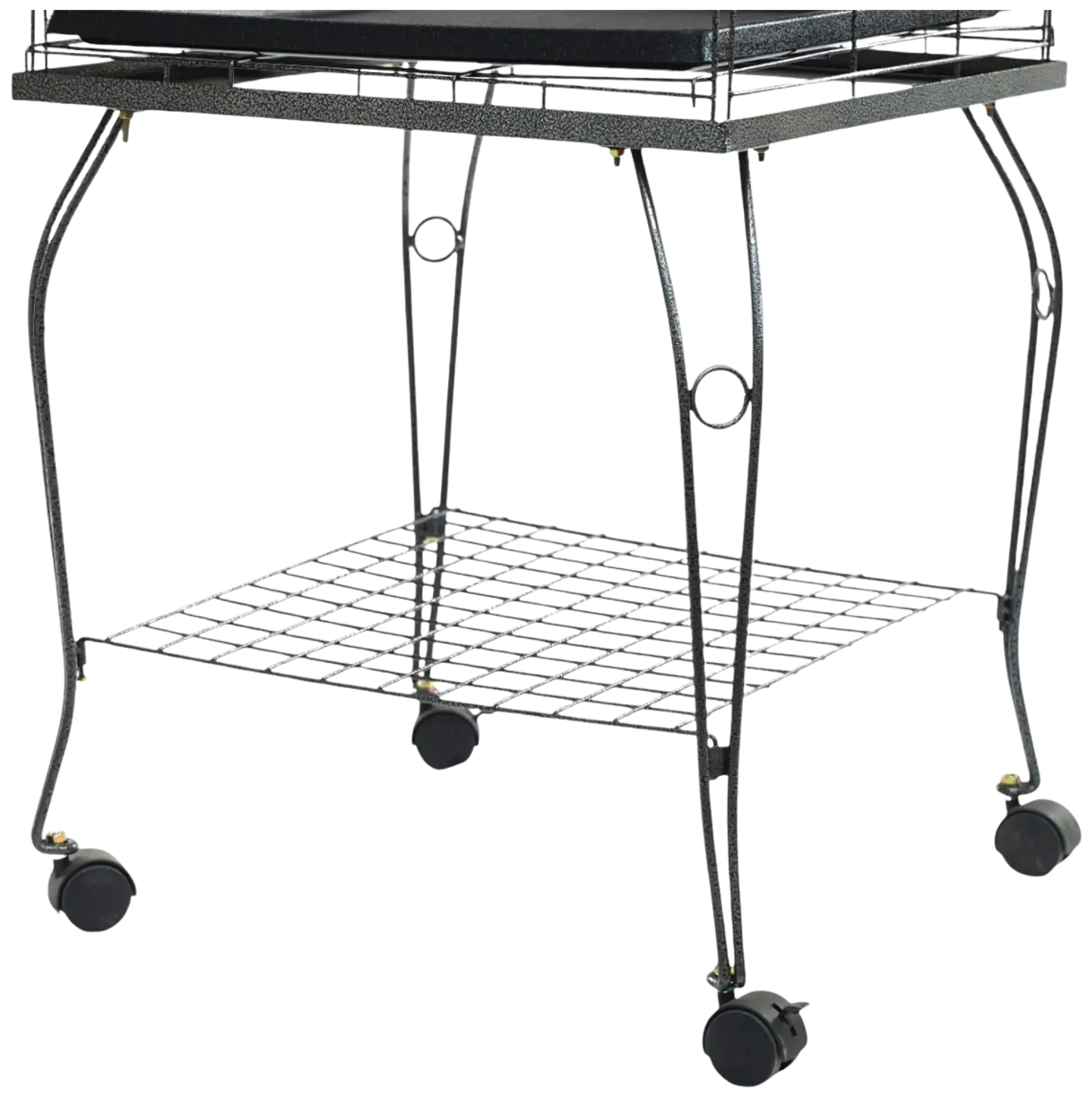 Trekker lintuhäkki 51x51x139 cm musta - 3