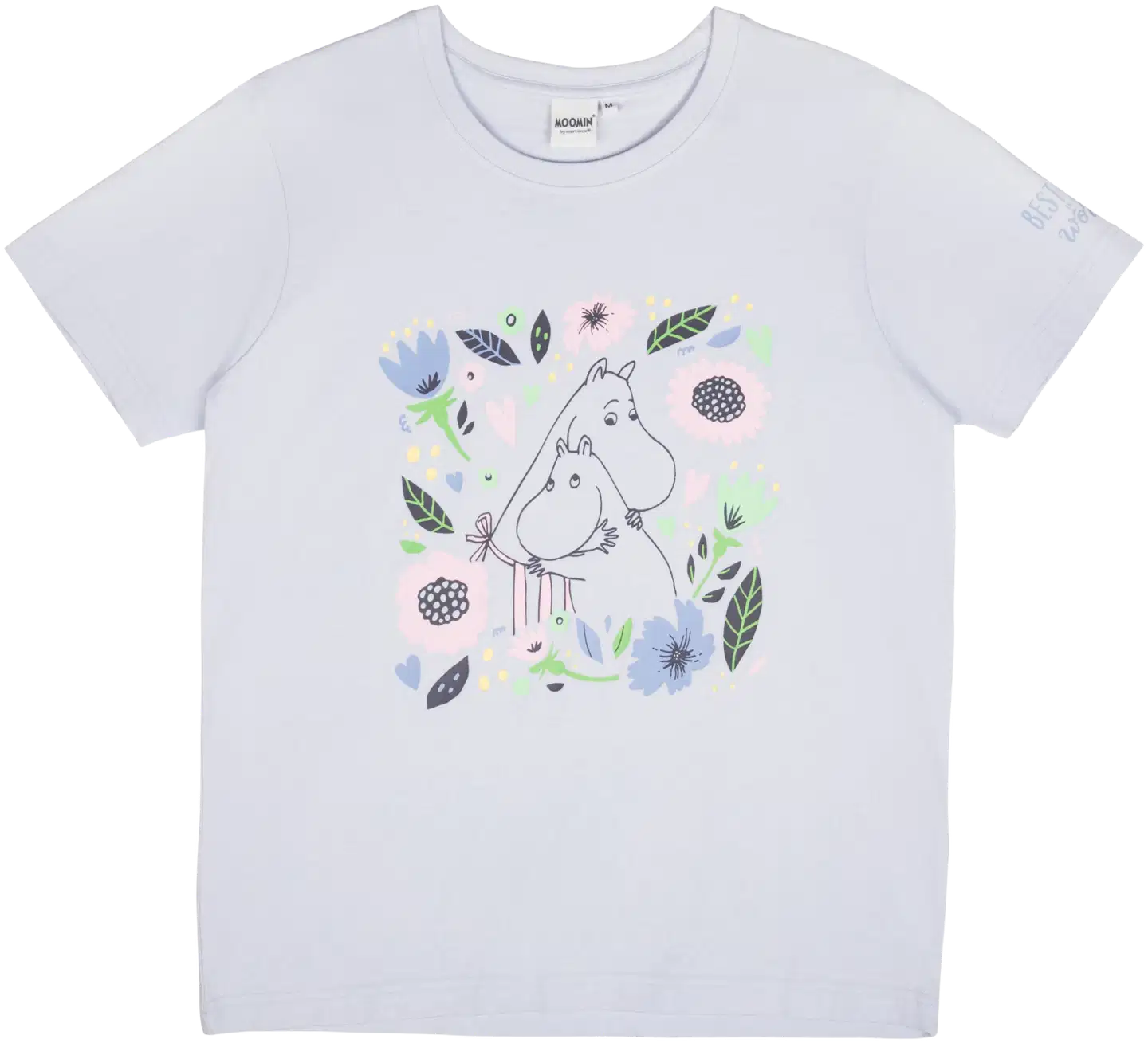 Muumi naisten t-paita Taimi Best Mum 591508 - Vaaleansininen - 1