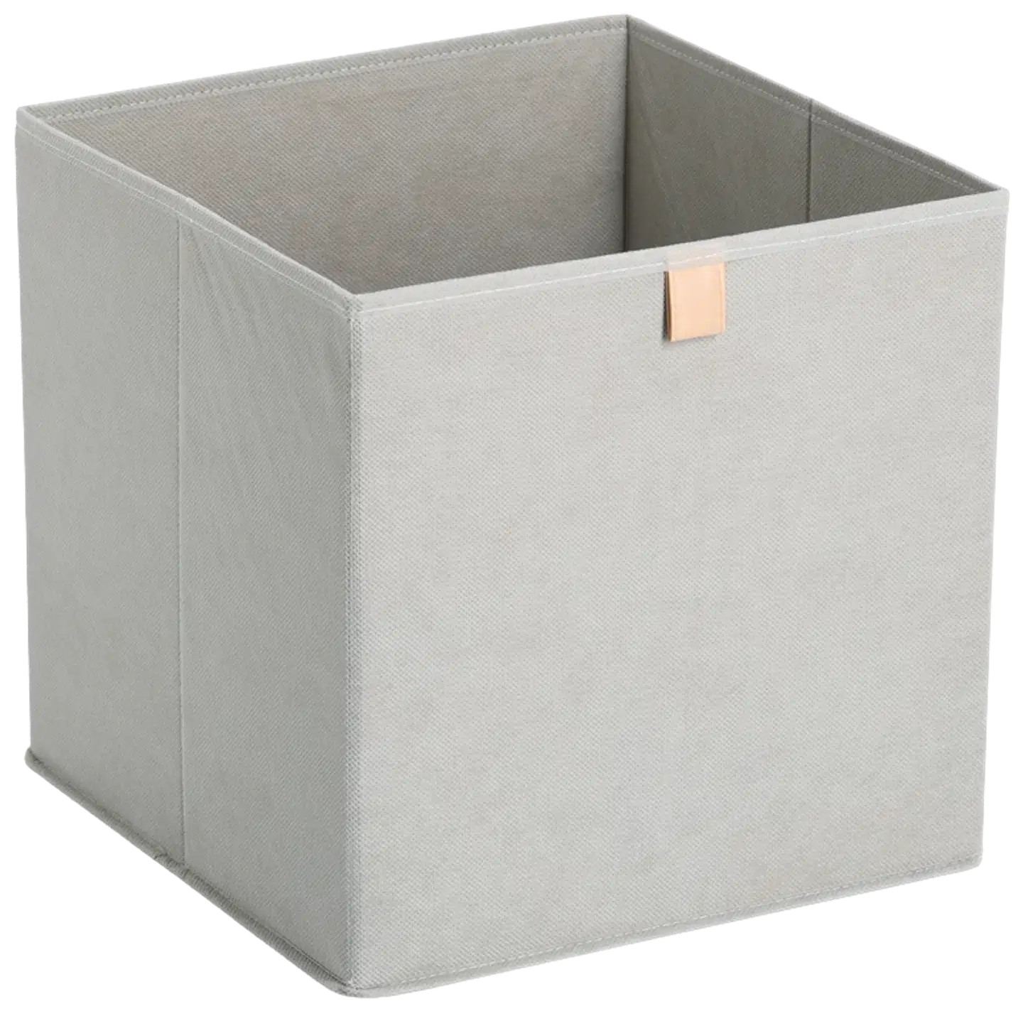 Zeller säilytyslaatikko kuitukangas harmaa - 1