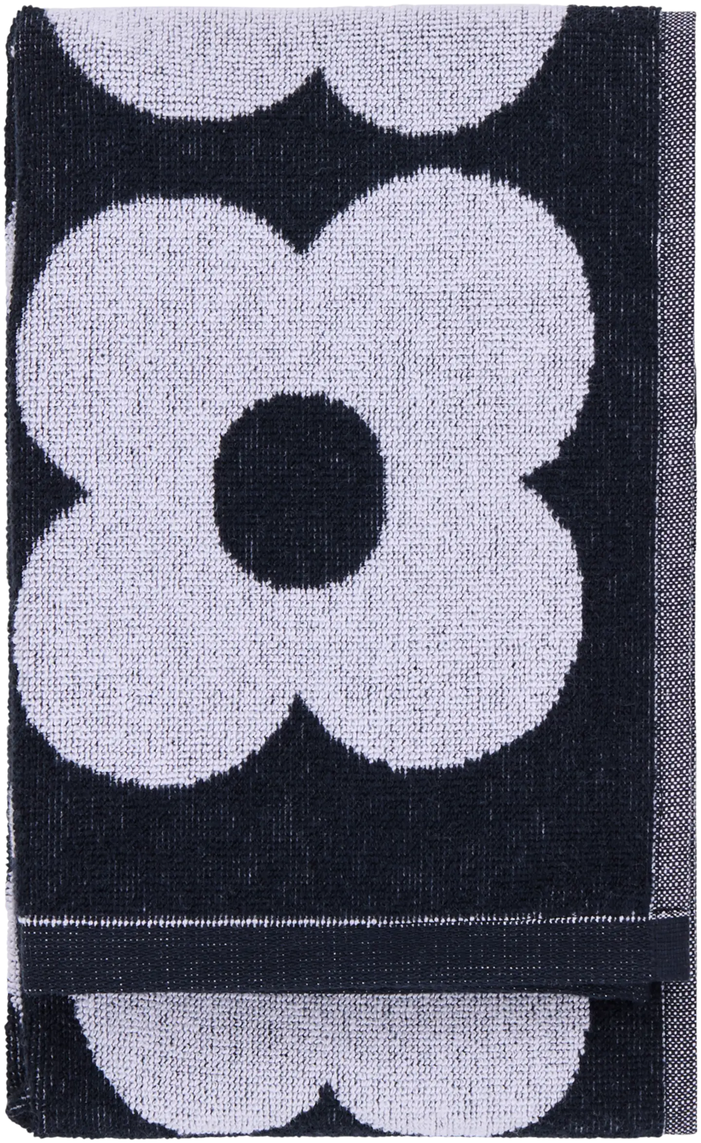 Finlayson käsipyyhe Kukka 50x70cm musta-valkoinen - 2