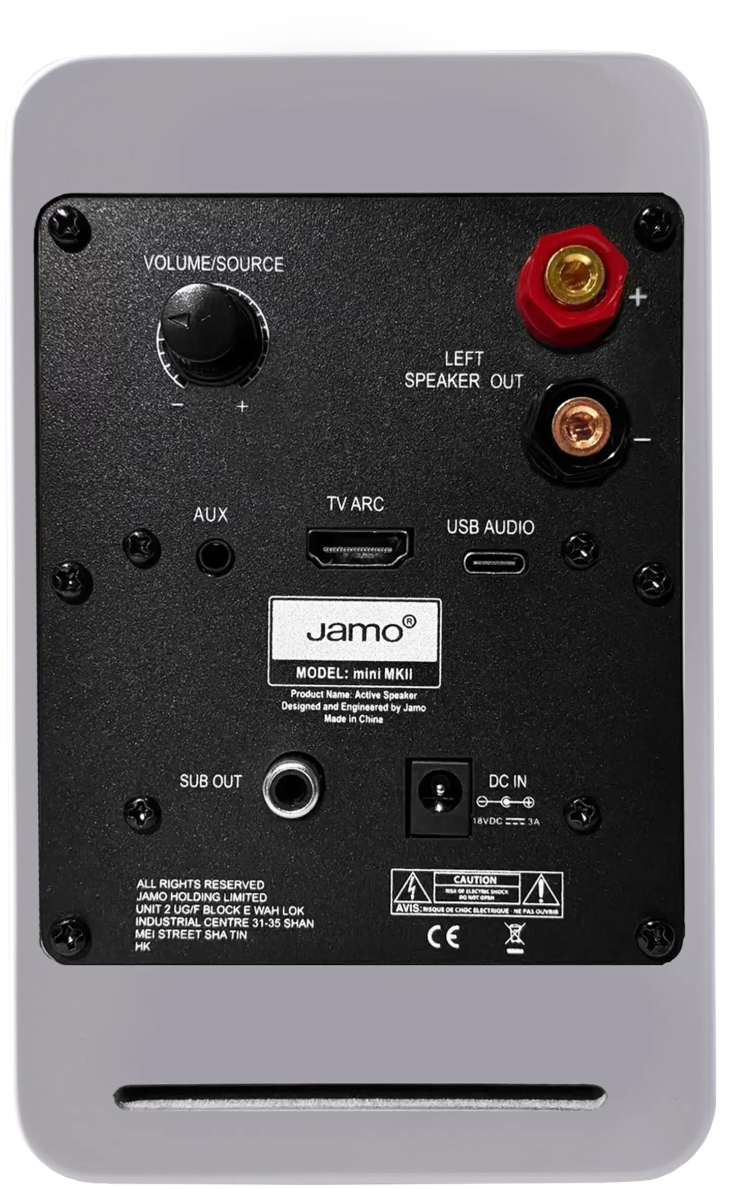 Jamo aktiivikaiutinpari Mini MKII MatteWhite - 3