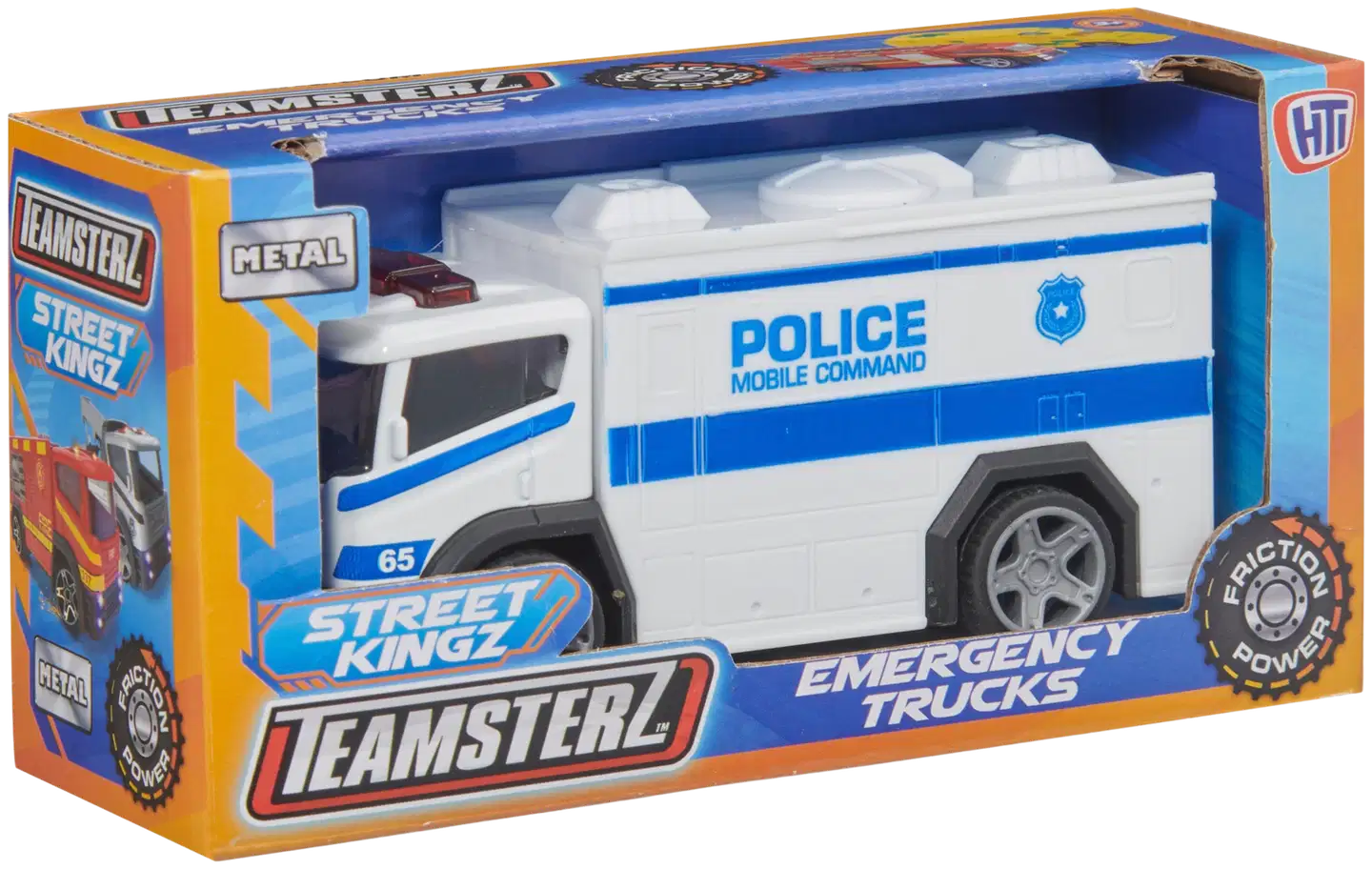 Teamsterz Sreet Kingz Emergency Trucks Friction -ajoneuvo - 4