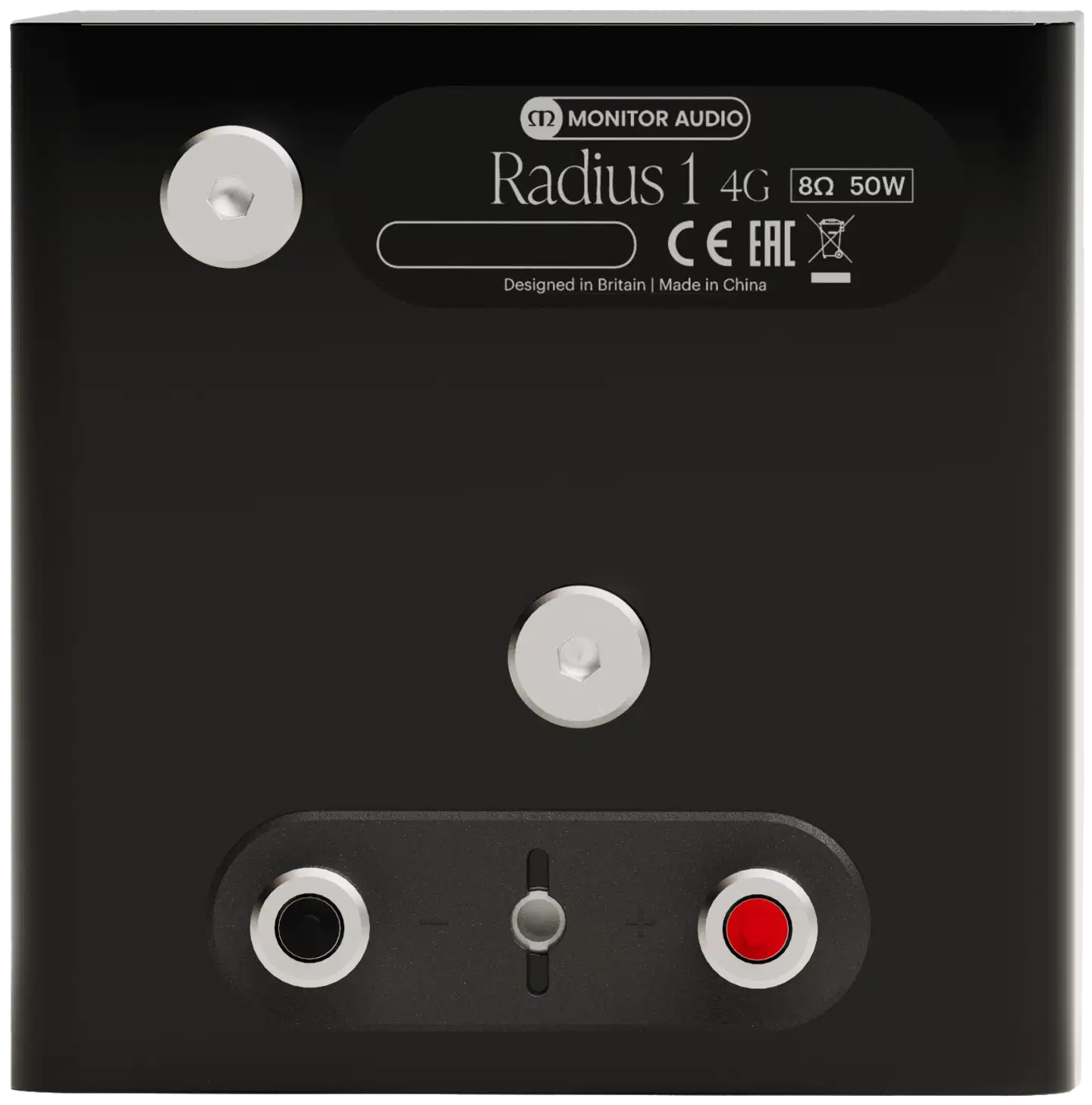 Monitor Audio Radius 1 4G satelliittikaiutinpari SRAD4G1B musta - 2