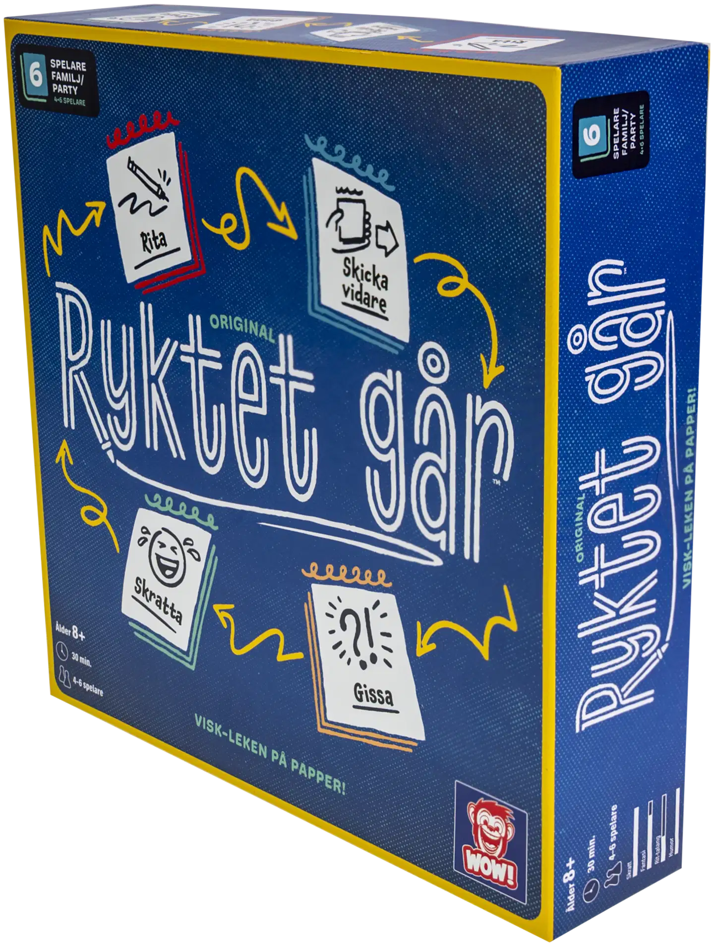 WOW! lautapeli Ryktet Går Original ruotsinkielinen - 6