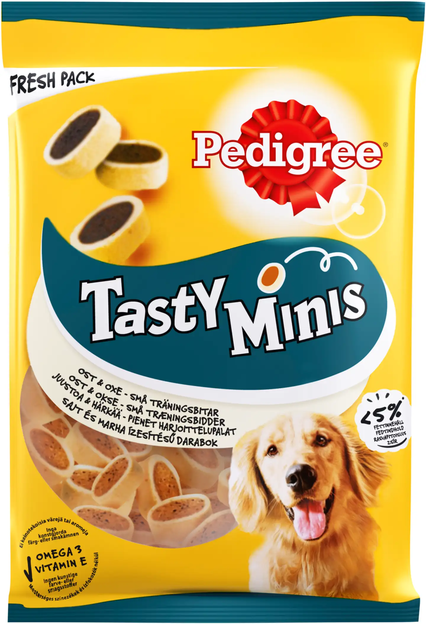 Pedigree Tasty Minis Cheesy Bites 140g