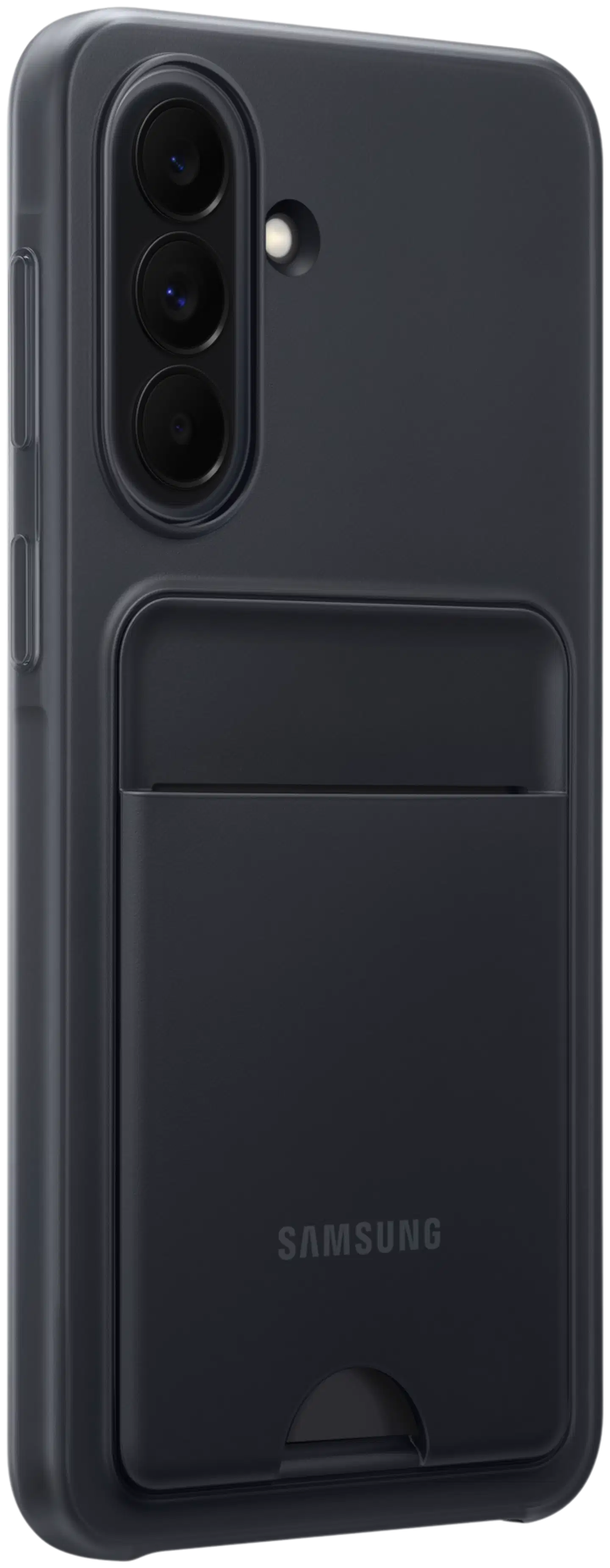 Samsung A37 korttitaskullinen suojakuori musta - 3