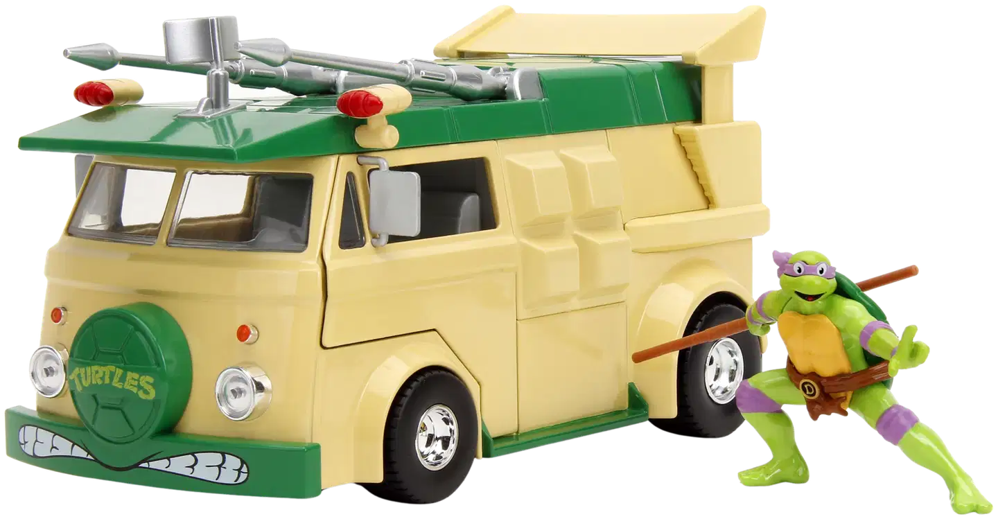Jada Donatello jaTurtles Party Wagon, 20 cm, 1:24, die-cast - 9