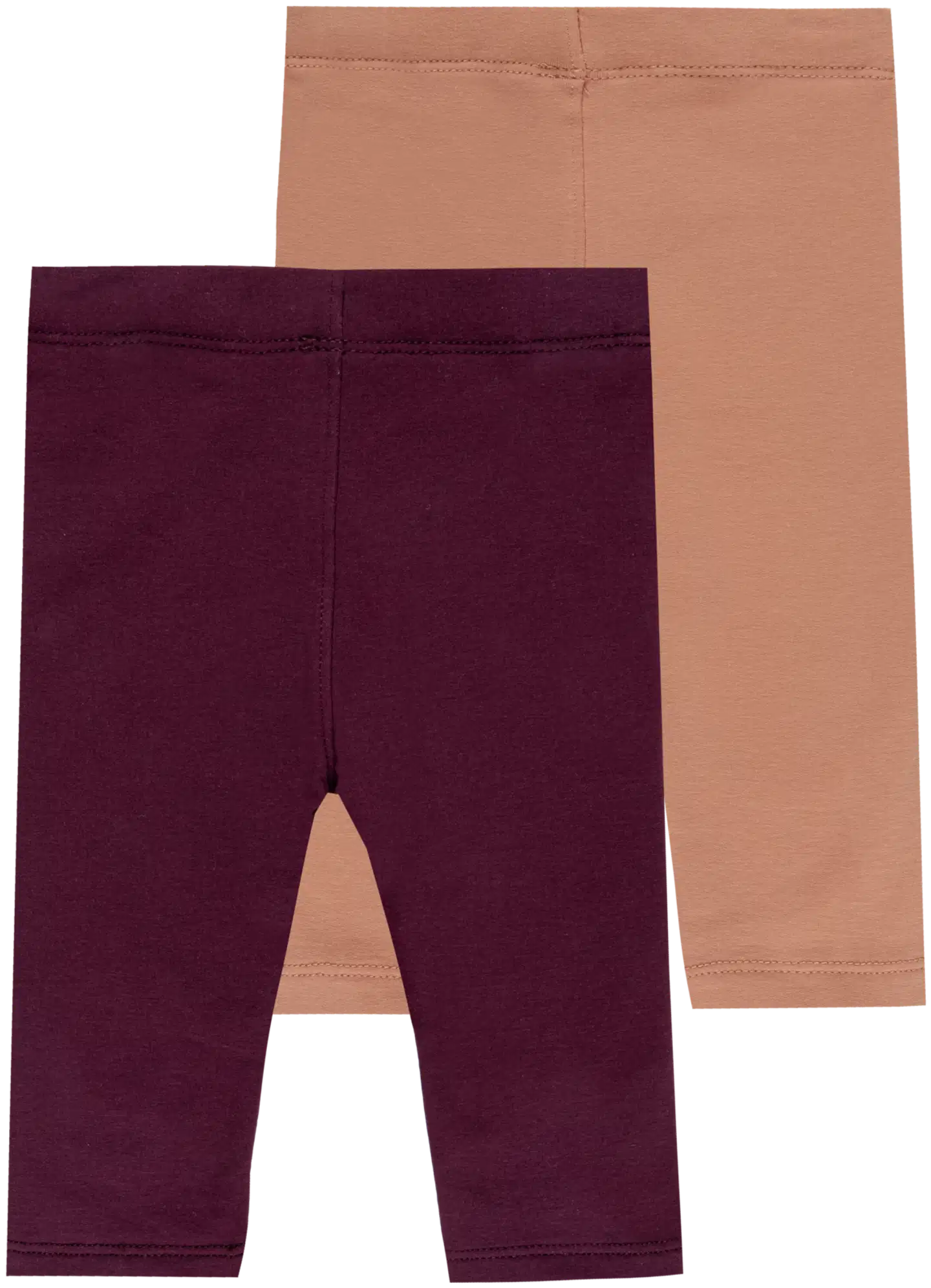 Ciraf vauvojen collegeleggingsit Sydän 250B262927 2-pack - Fig & Cork - 2