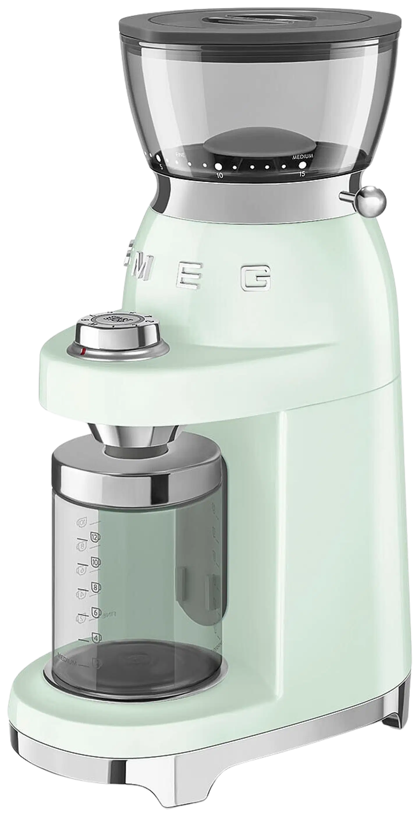 Smeg kahvimylly CGF03PGEU mintunvihreä - 4