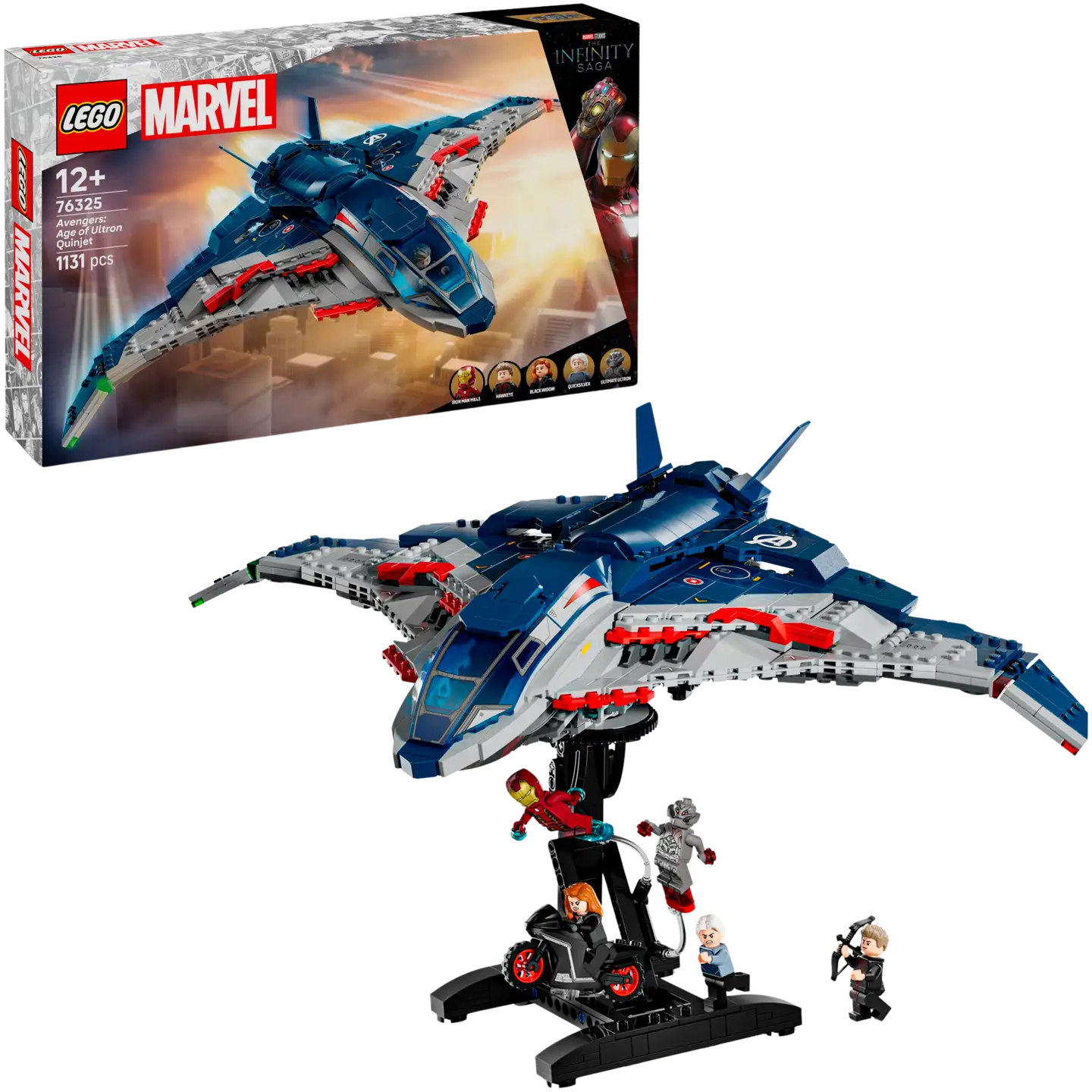 LEGO Super Heroes 76325 Avengers: Age of Ultron Quinjet - 1