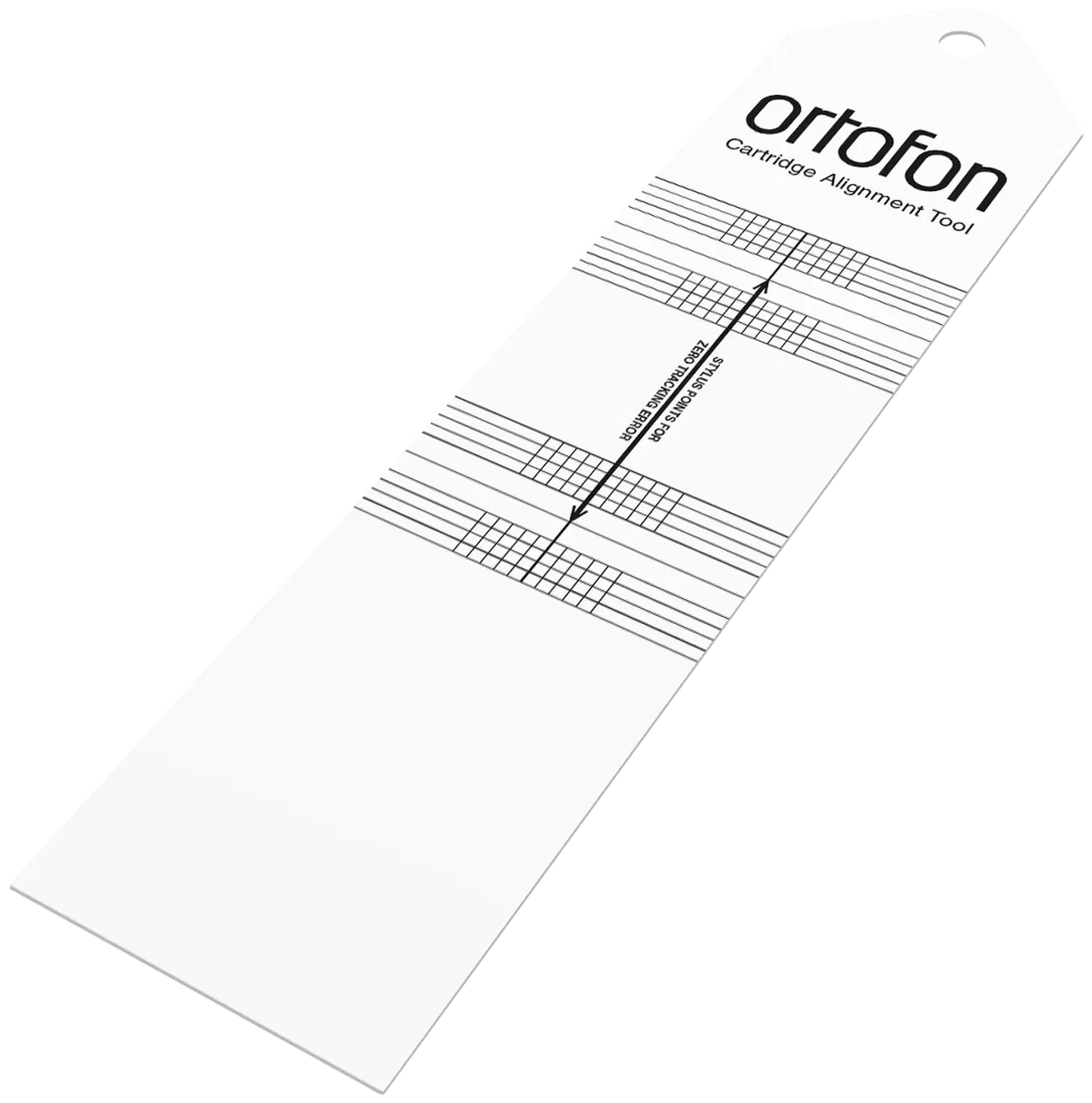 Ortofon Alignment Tool äänirasian kohdistustyökalu