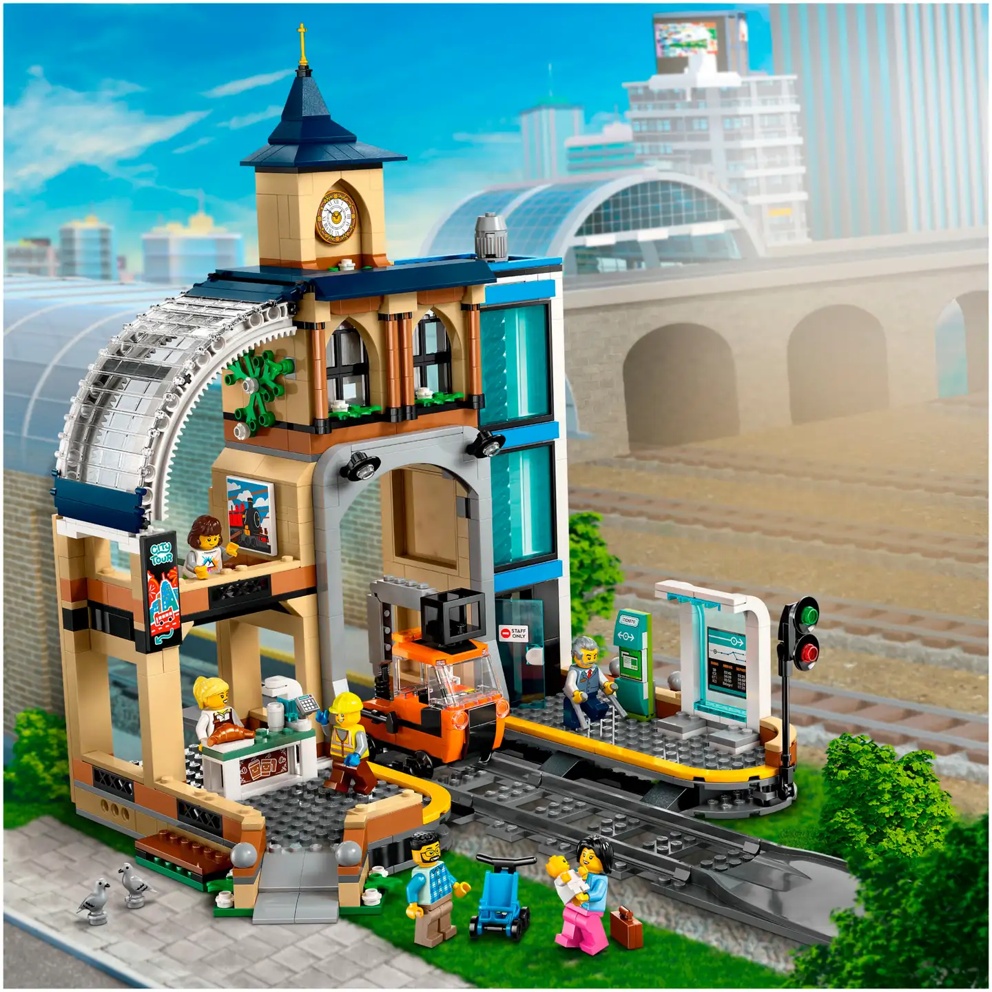 LEGO® City Trains 60469 Päärautatieasema - 7